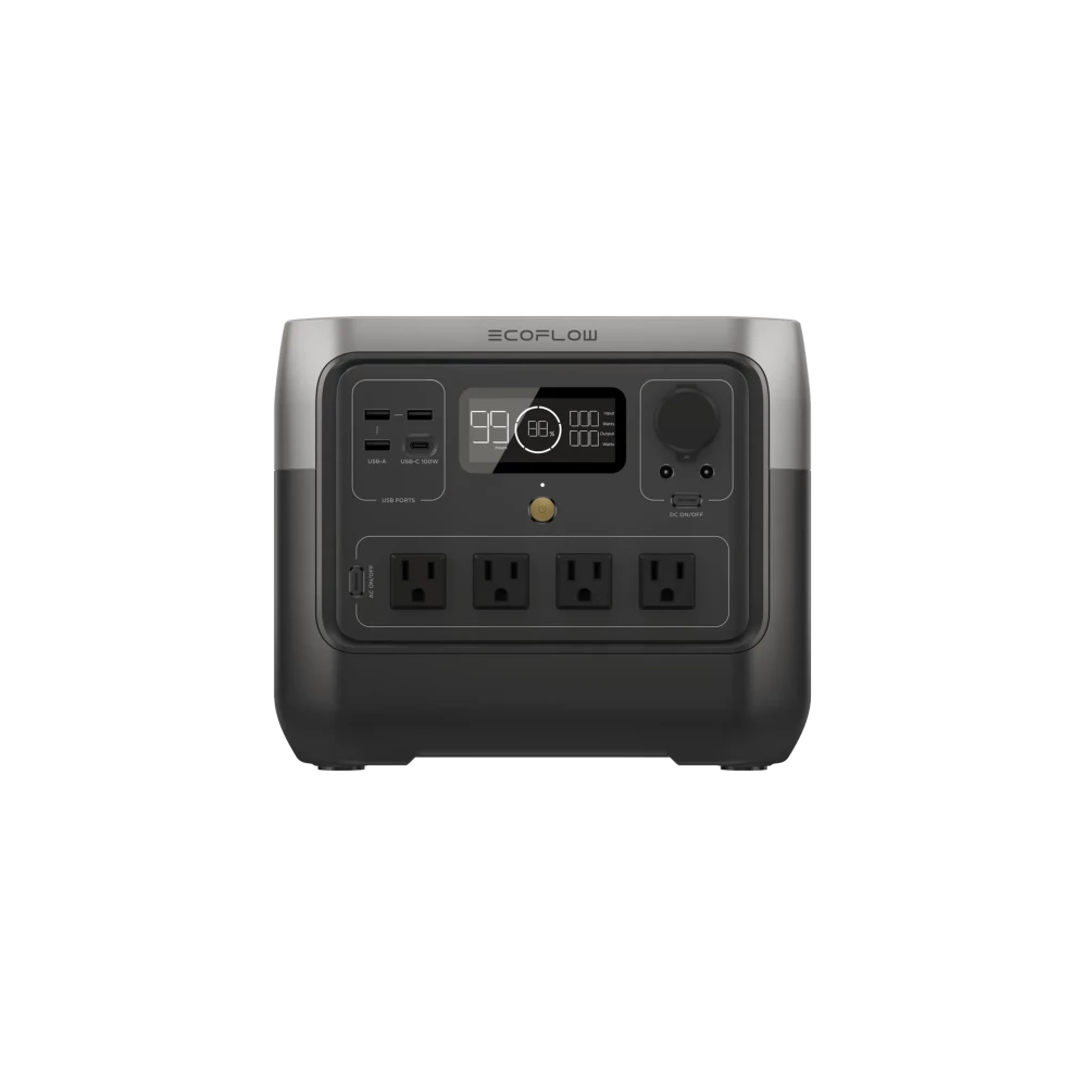 EcoFlow RIVER 2 Pro Portable Power Station 768Wh | Solar Generator for Camping, RV & Emergency Backup | Fast Charging & Clean Energy Solution