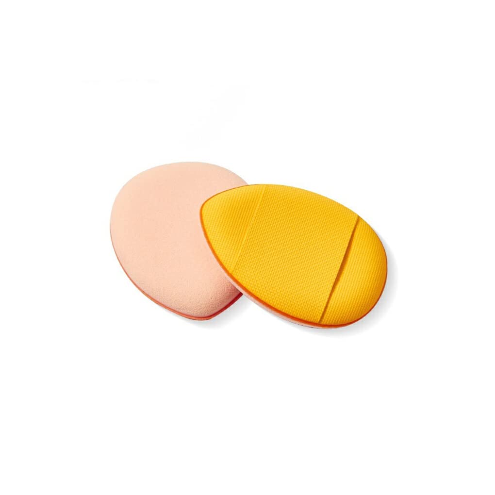 Professional Makeup Sponge & Powder Puff - Universal Concealer Blender for Foundation, Contouring & Setting Powder | Ideal for Home, Travel & Professional Use | Soft & Durable Yellow Cosmetic Sponge