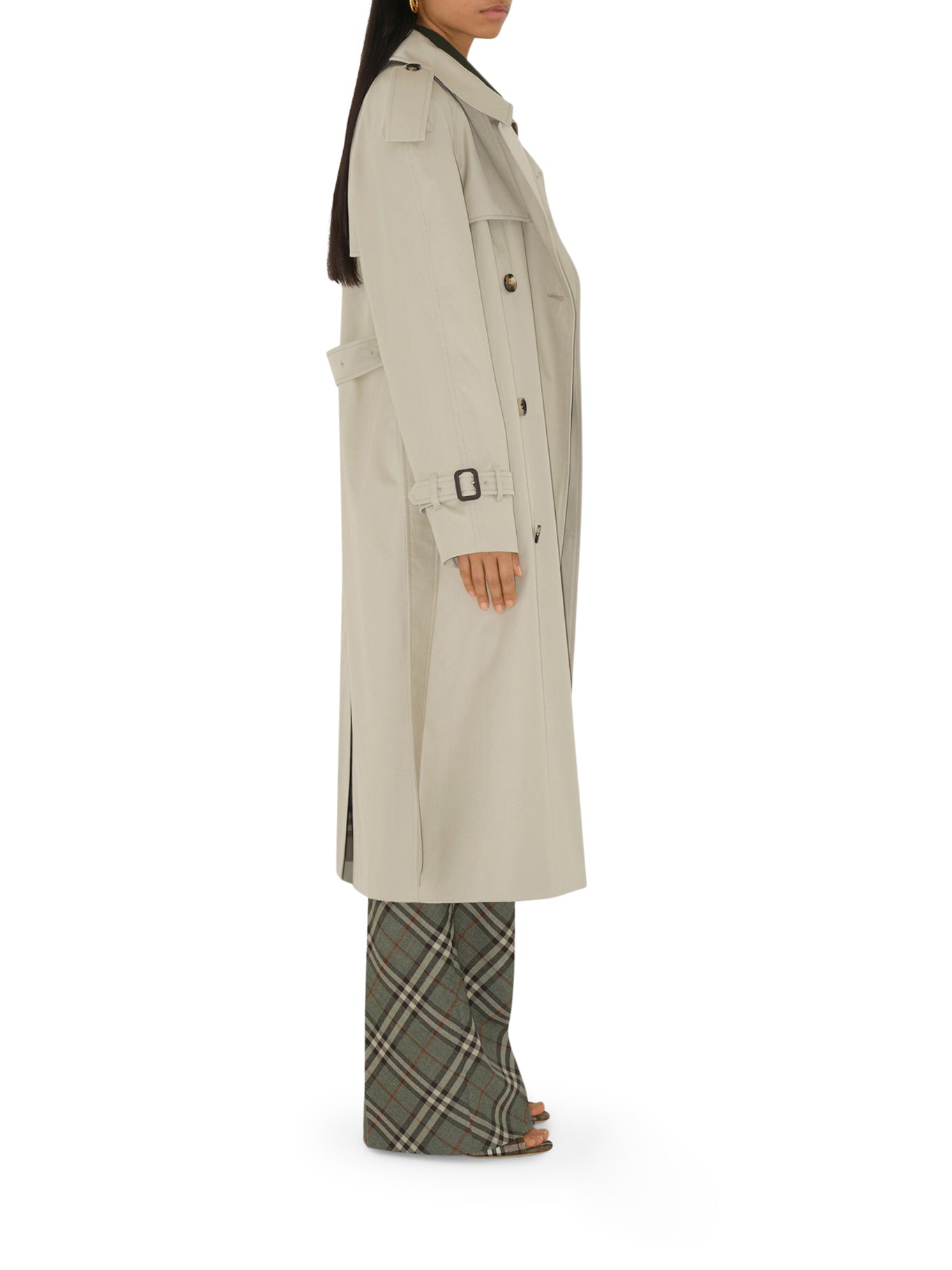Castleford Long Trench Coat for Women - Classic Waterproof Winter Overcoat with Belt | Perfect for Office, Travel & Formal Occasions