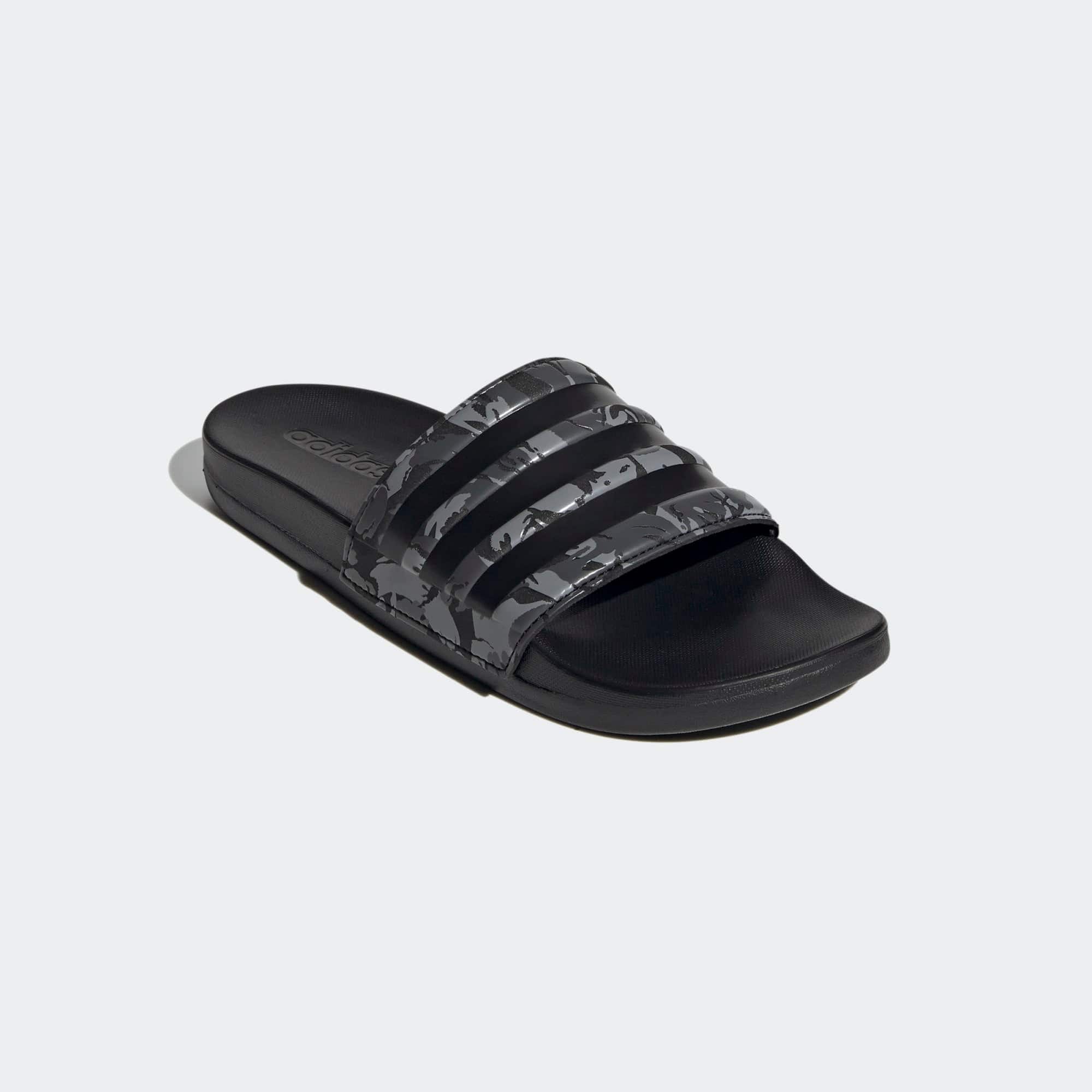 Adidas Adilette Comfort Slides for Men & Women - Lightweight, Cushioned Pool & Beach Sandals - Perfect for Swimming, Lounging & Post-Workout Relaxation