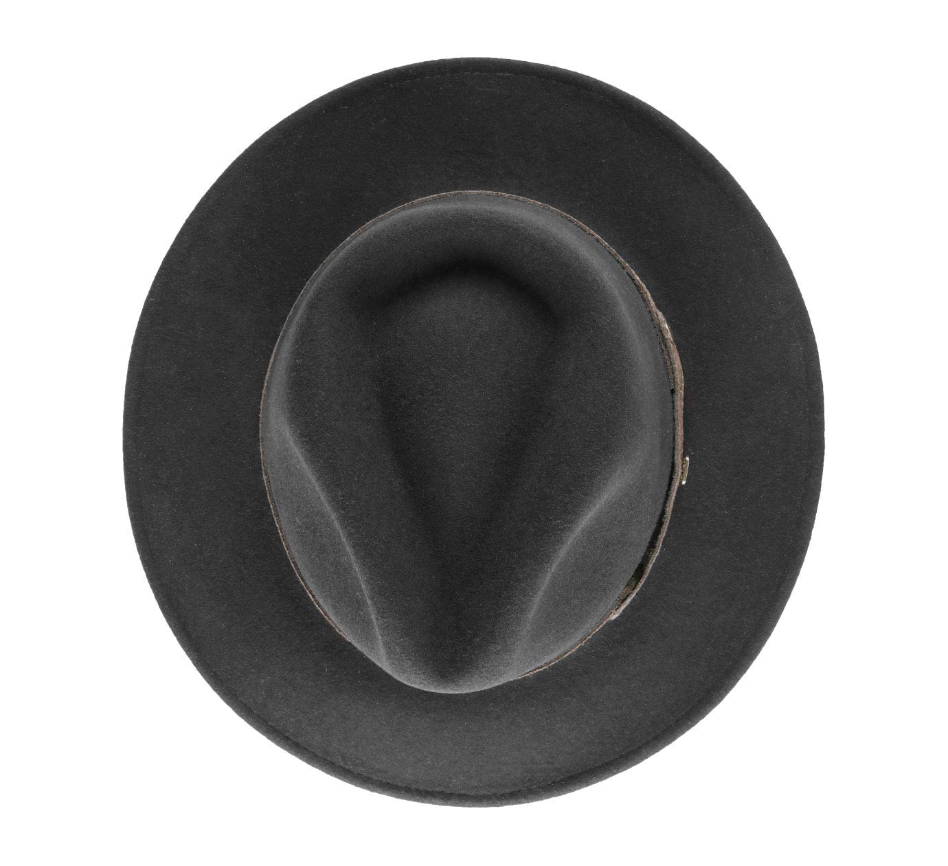 Classic Traveller II Wool Felt Fedora Hat - Water Repellent, Packable, Wide Brim for Men & Women - Perfect for Outdoor Adventures, Travel, and Fashion