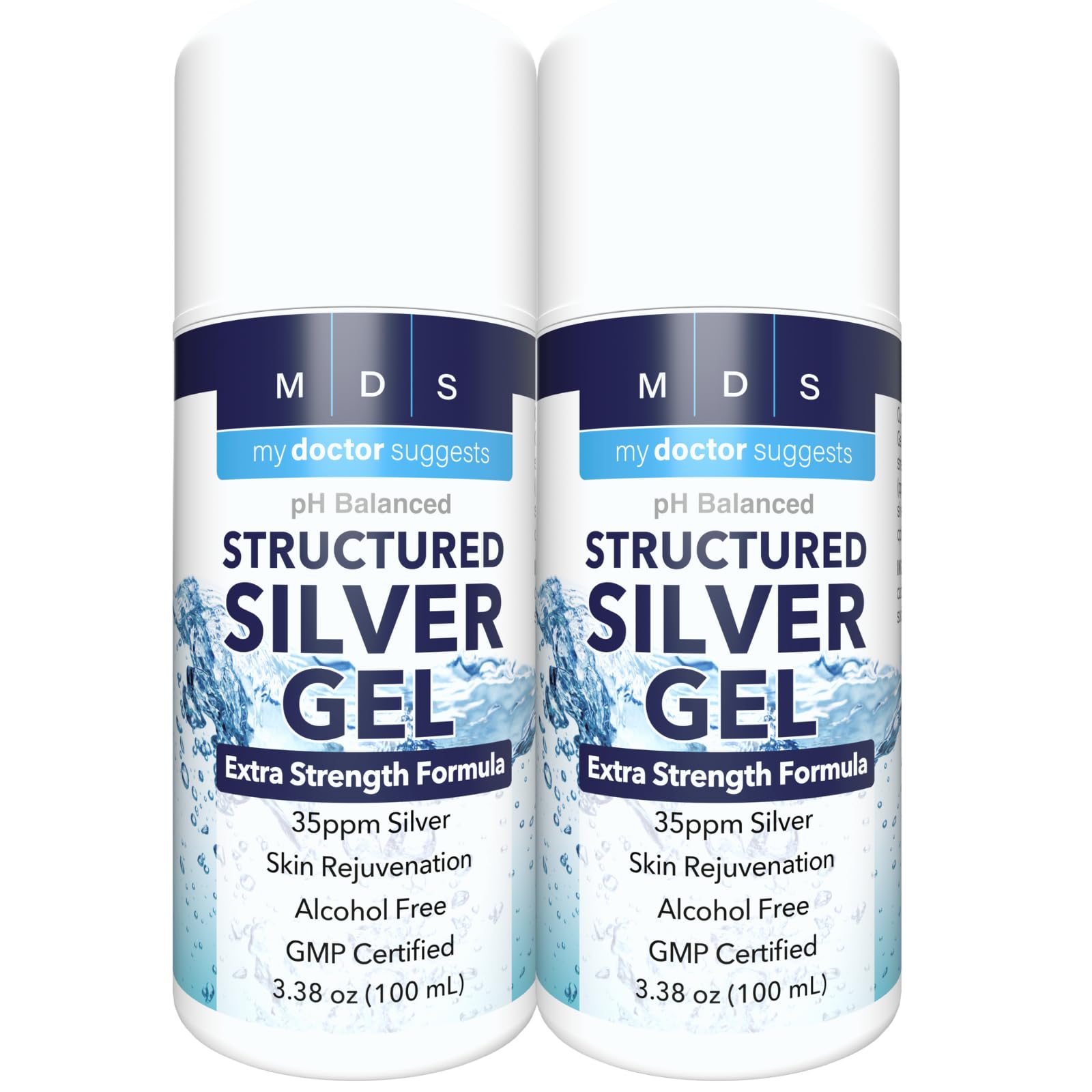 Extra Strength Silver Gel - 35ppm Colloidal Silver Gel for Maximum Potency | Therapeutic Grade Skin Care Solution | Supports Wound Healing & Skin Repair | Perfect for First Aid Kits & Daily Skin Care