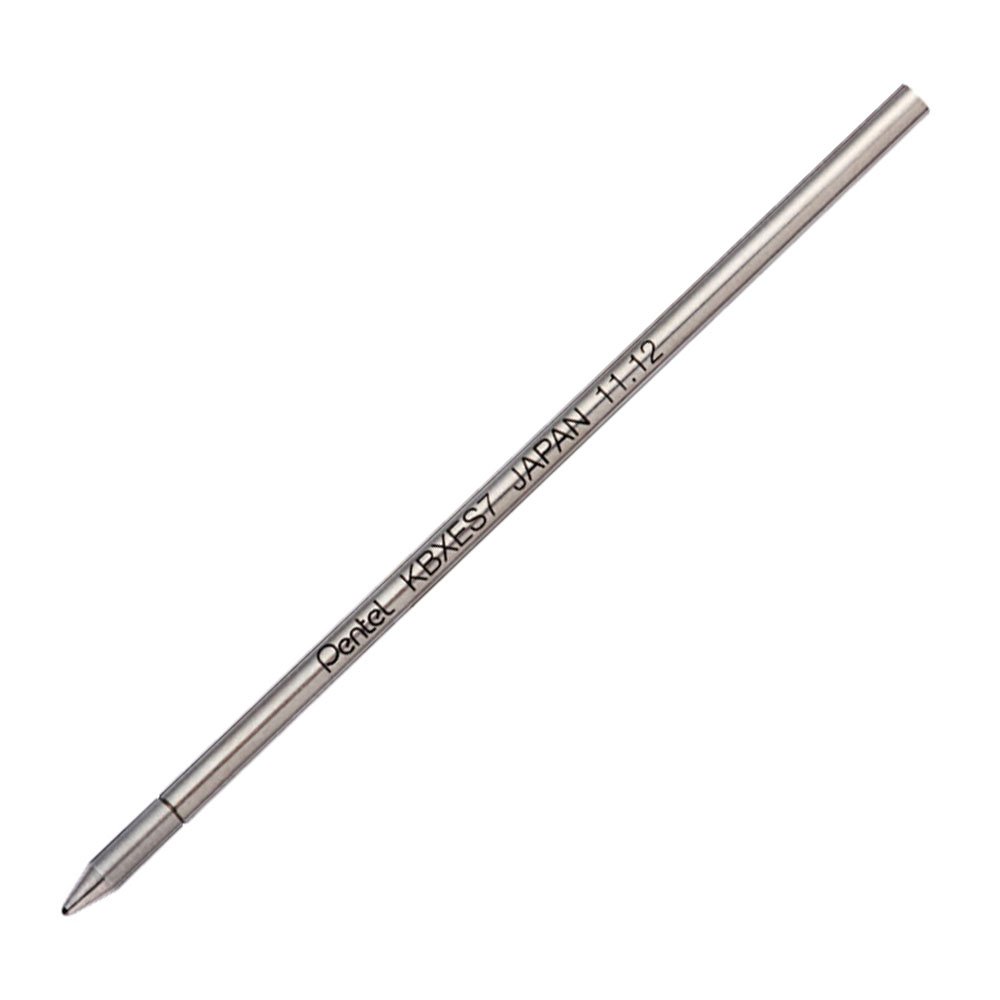 Pentel Vicuña EX 0.7mm Multifunction Ballpoint Pen Refills - 10-Pack Black Ink Refills (XKBXES7-A) for Smooth Writing at Home, Office & School