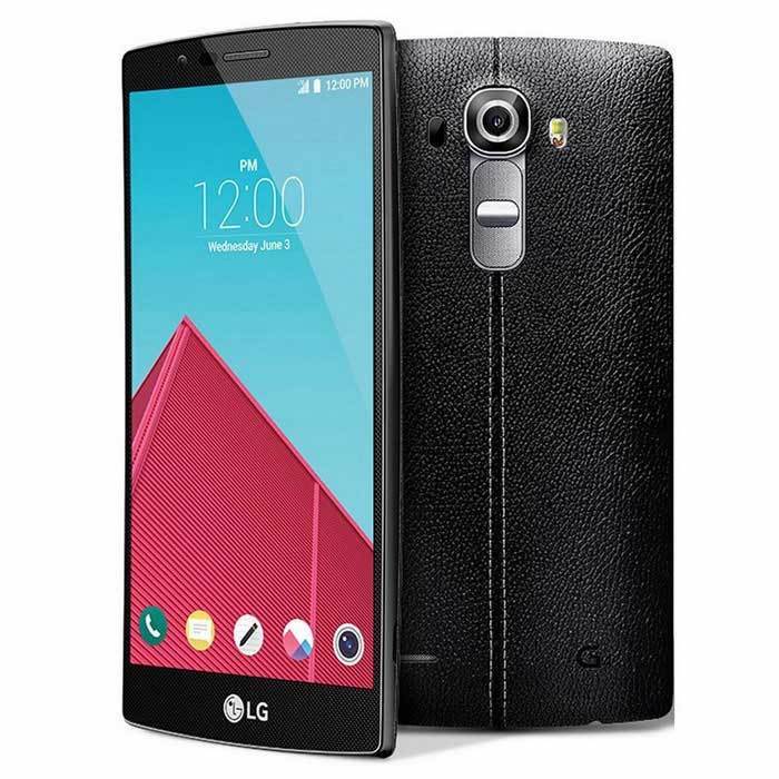 LG G4 32GB Unlocked Smartphone - Genuine Leather Red (GSM Compatible) for Business & Travel | High-Performance Android Phone with Premium Camera