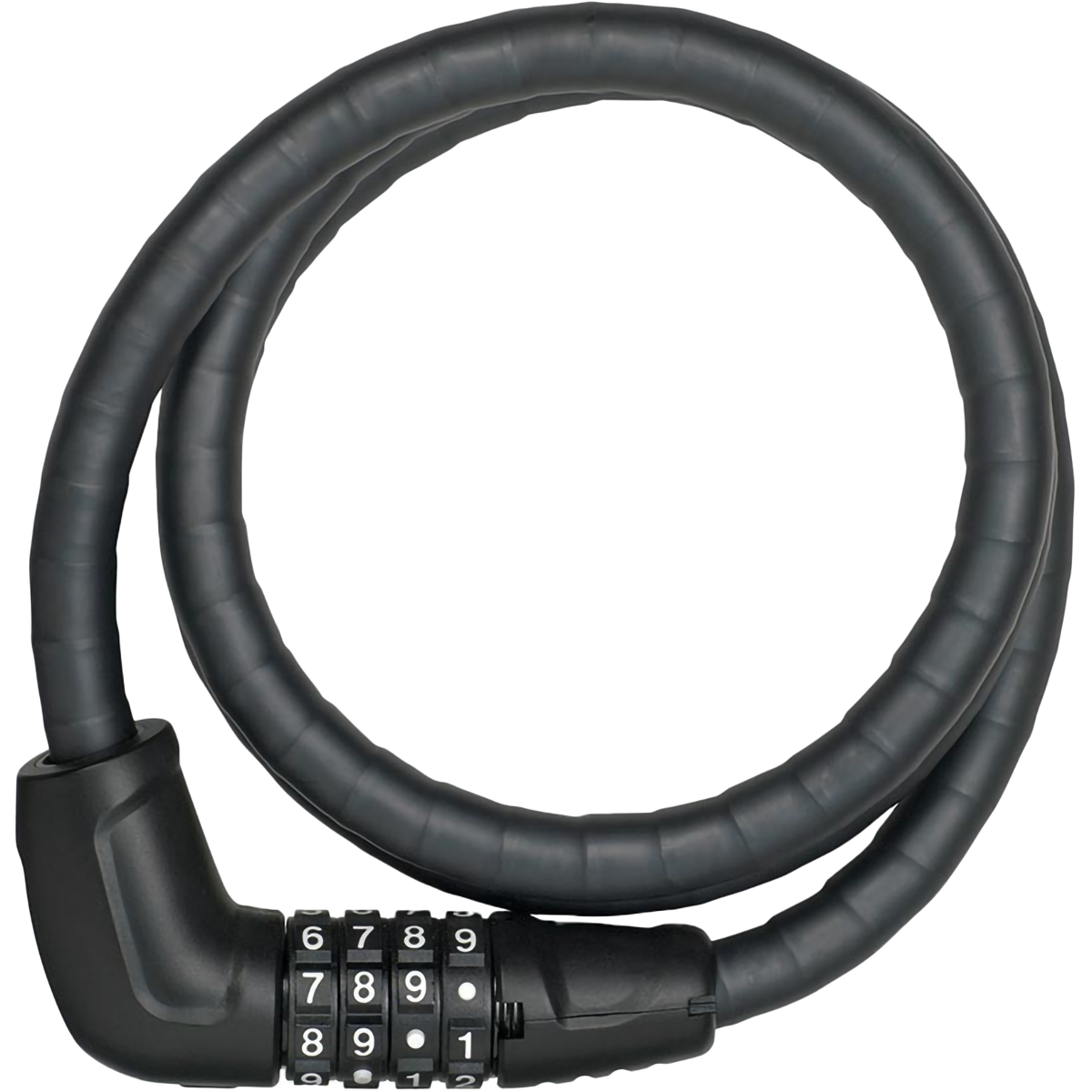 Abus Tresor 6615C Heavy Duty Steel O Flex 120cm Bicycle Lock - Secure Your Bike, Motorcycle, or Scooter in Urban Areas & Outdoor Adventures