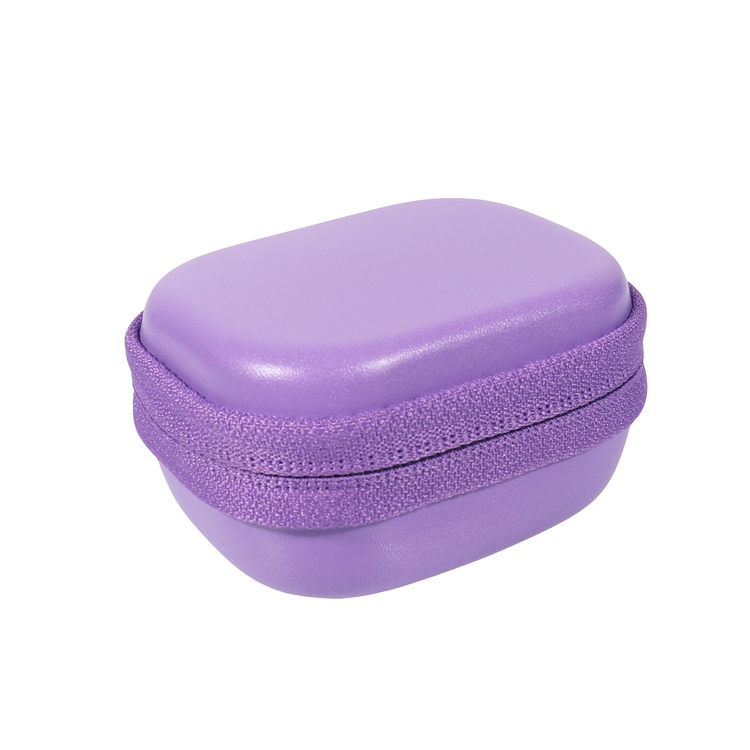 HMPAIMON Protective Case for JLab Go Air Pop, Air, Air Tones True Wireless Earbuds - Light Purple | Durable Cover for Charging & Travel | Perfect for Gym, Running, Commuting