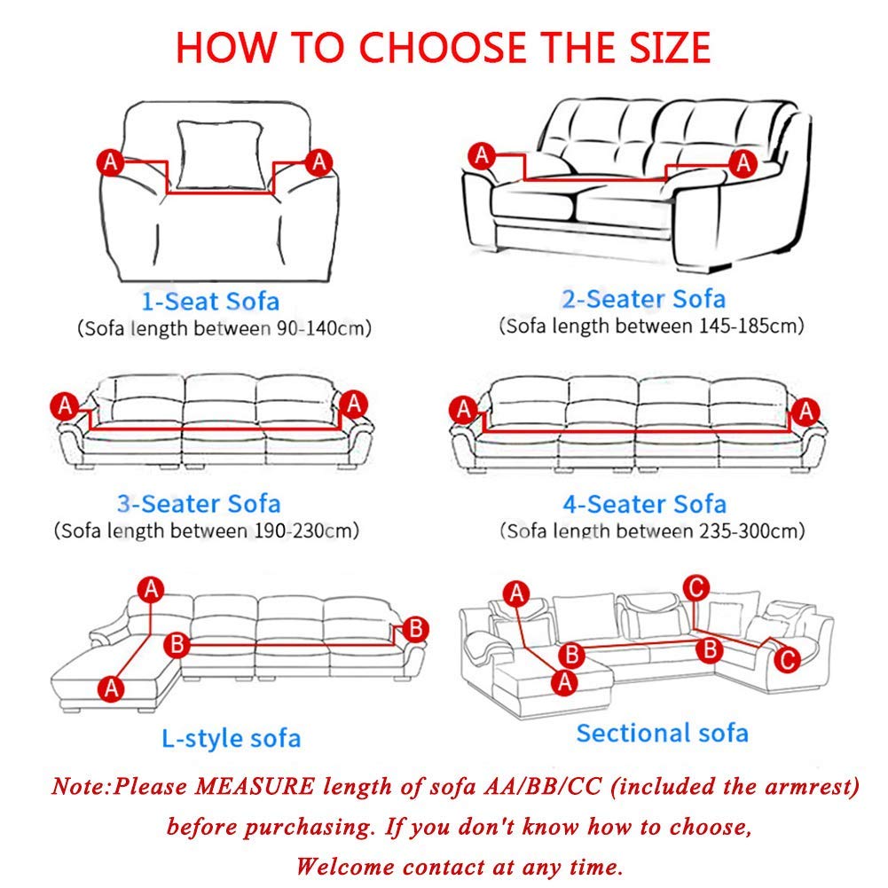 Velvet L-Shaped Sofa Cover - Stretchable, Washable & Sustainable Slipcover for Sectional Couches (4-Seater, 235~300cm/93~118in) - Perfect for Living Room Furniture Protection & Home Decor Refresh