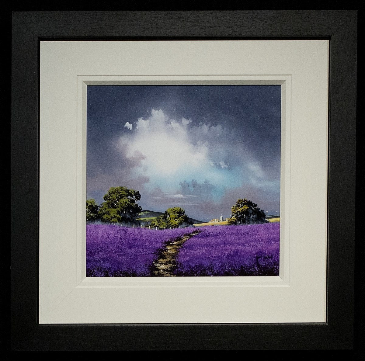 A Break in the Storm - Inspirational Wall Art Print for Home & Office Decor - Perfect for Living Room, Bedroom, or Workspace