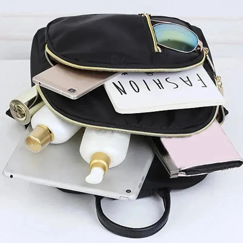 Stylish Mini Soft Backpack for Women & Teens - Lightweight Travel Daypack for School, Gym, Hiking & Daily Use