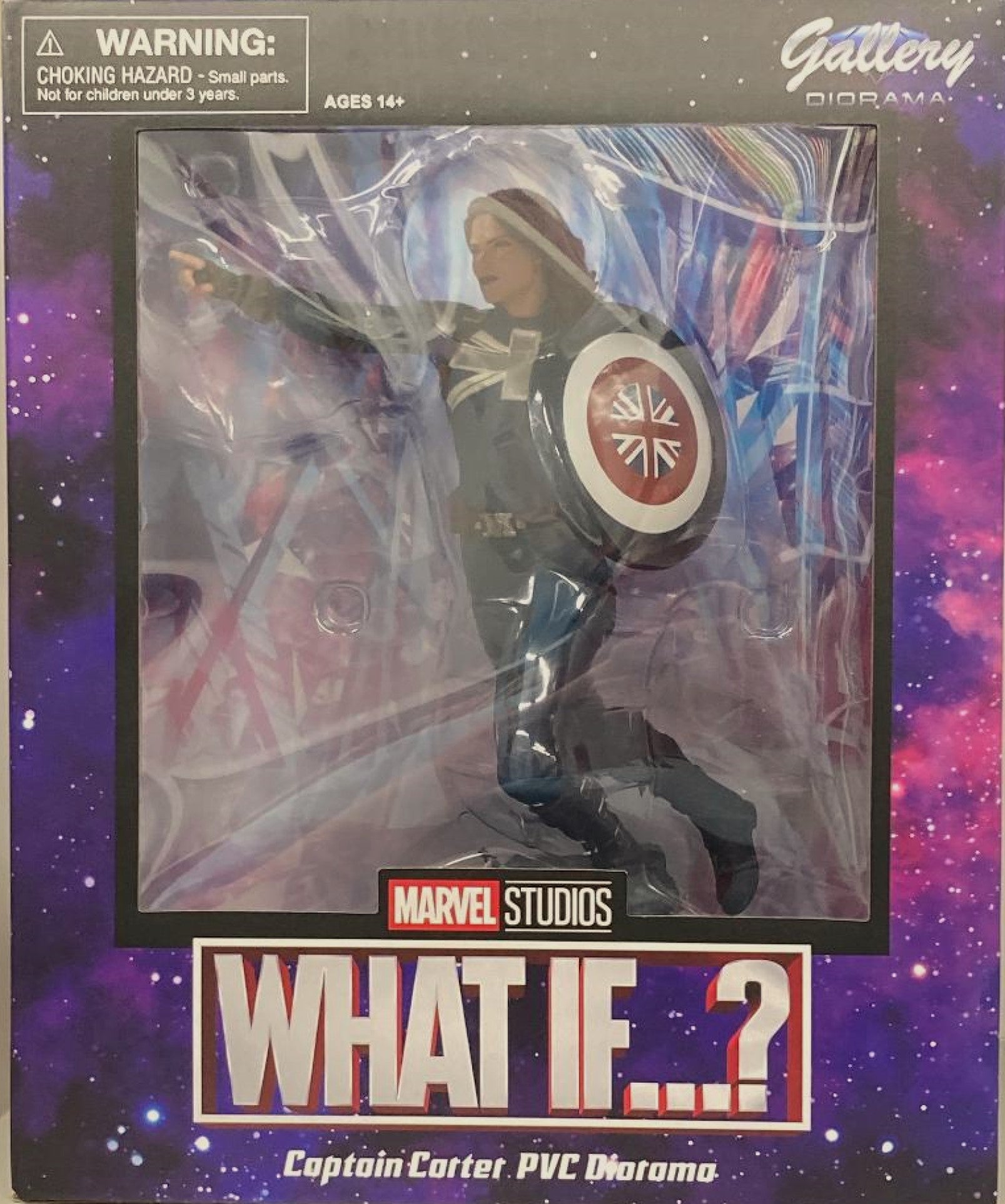 Captain Carter (What If...?) Collectible Gallery Figure - Perfect for Marvel Fans, Display & Gifts | Action Figure for Home Decor, Office Desk, and Comic Book Collections