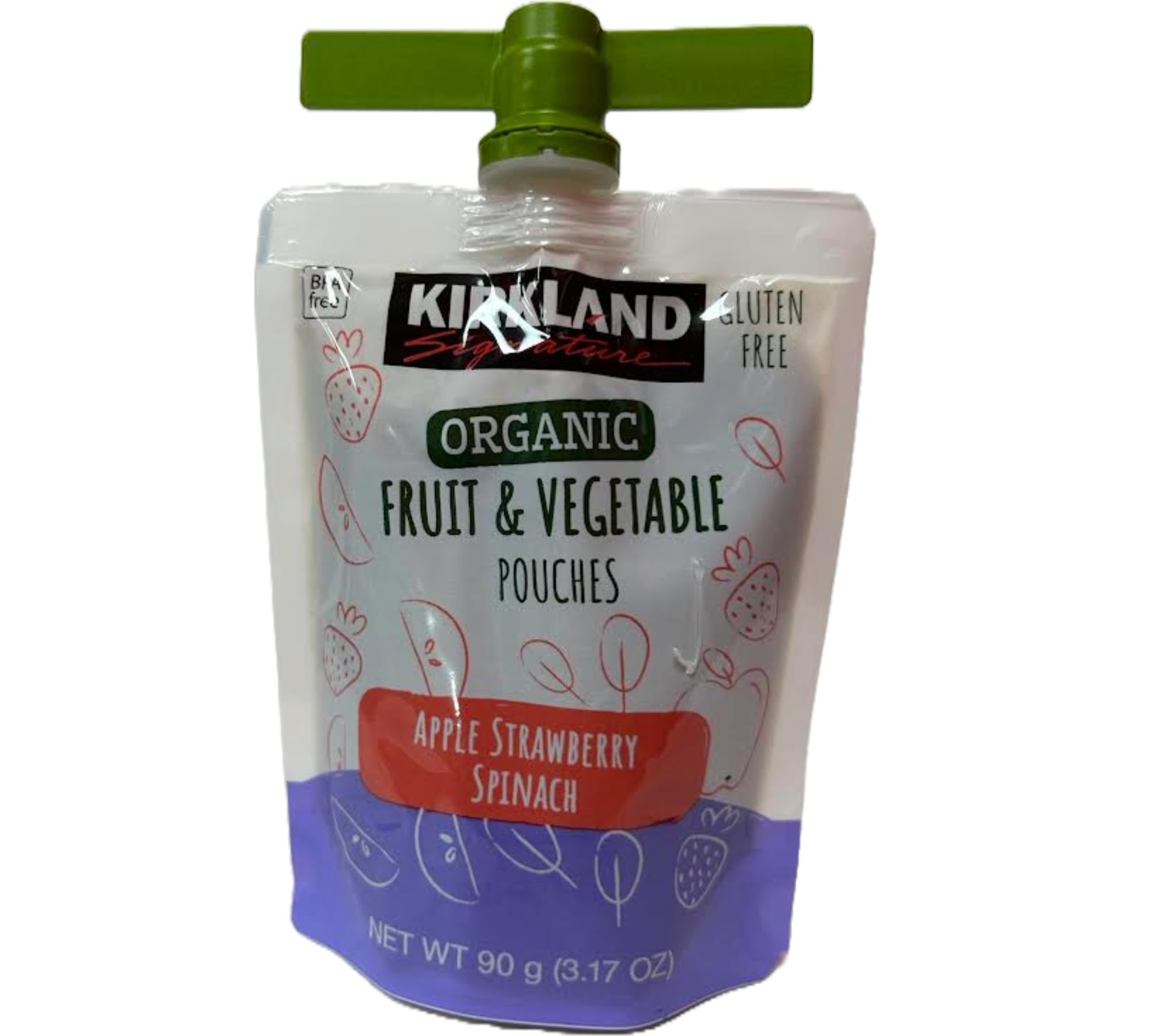 Organic Fruit Snacks Variety Pack - Unsweetened Apple Sauce, Mango, Yellow Carrot Peach & Apple Strawberry Spinach | Gluten Free, Vegan, Keto Friendly | Nut & Dairy Free | Recloseable BPA Free Pouches (3.17 oz, Pack of 12) | Perfect for School Lunches, Office Snacks & On-the-Go Healthy Eating
