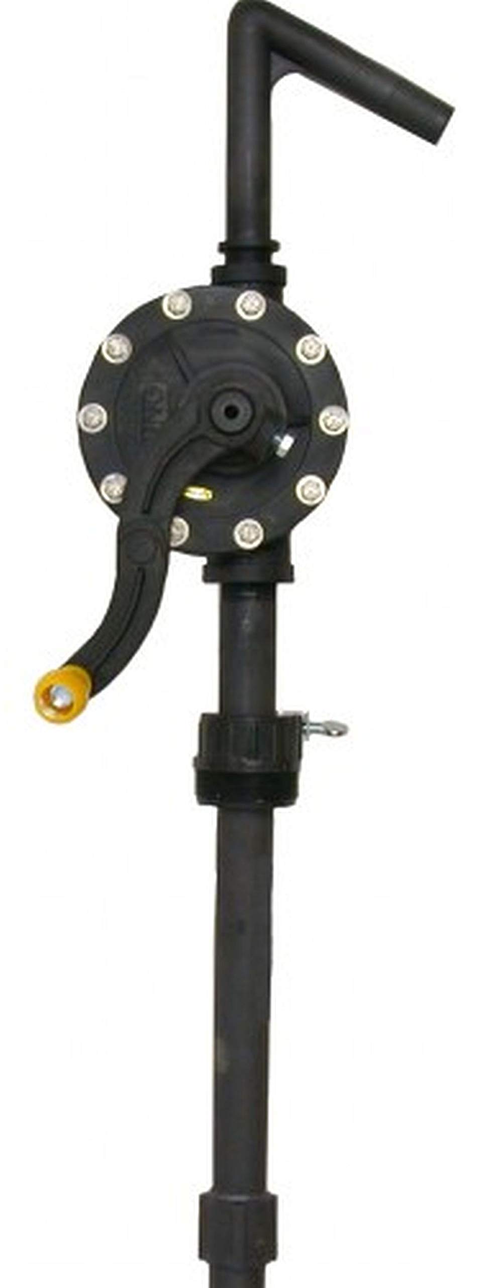 Ryton Rotary Drum Pump for Barrels & Containers - Heavy Duty Chemical Transfer Pump with 2 Year Warranty - Ideal for Oil, Fuel, Solvents & Industrial Liquids Transfer