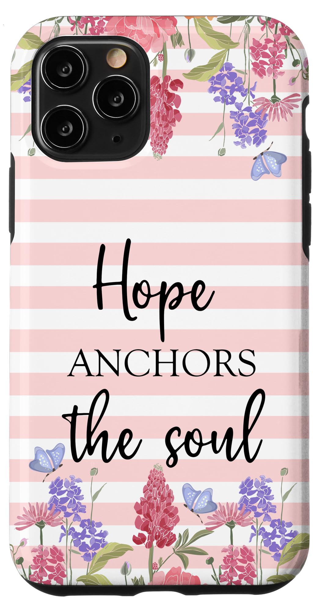 iPhone 11 Pro Case with Inspirational Bible Verse - Hebrews 6:19 