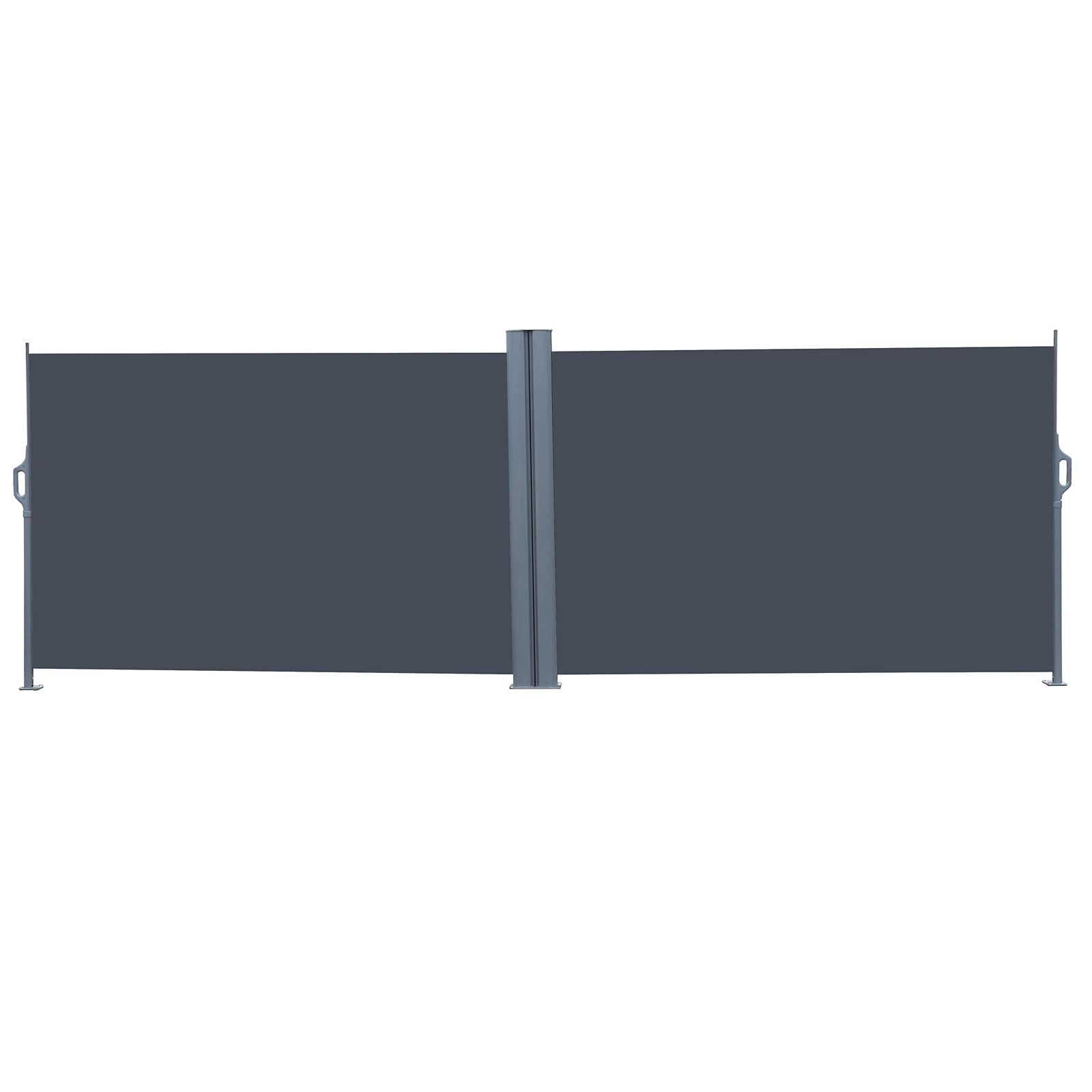 MengK Outdoor Aluminum Double Side Pull Shed - Heavy Duty Storage Solution for Garden, Patio & Backyard - Perfect for Storing Lawn Equipment, Tools & Seasonal Items