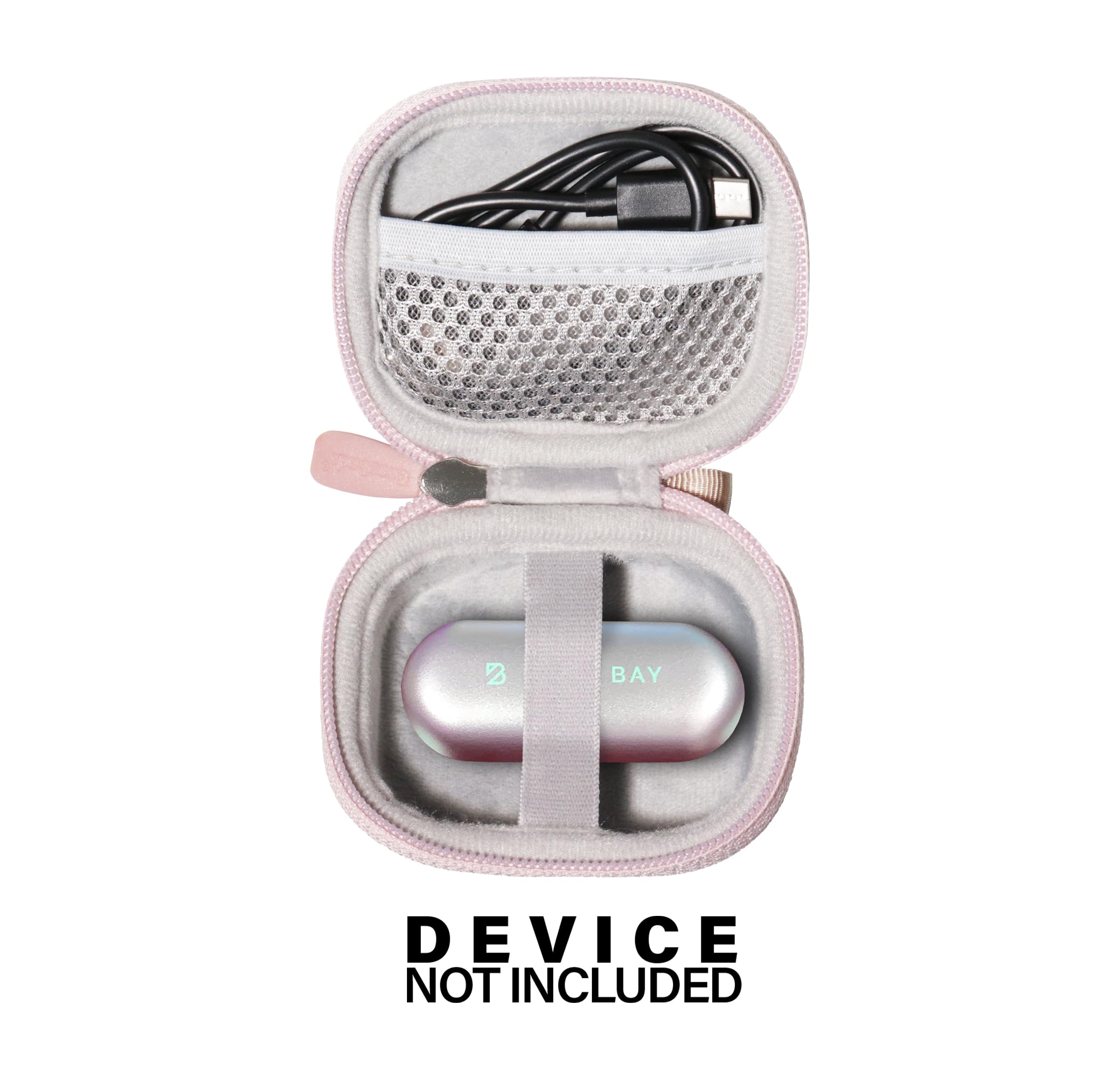 CaseSack Protective Case for Tempo 30 Wireless Earbuds - Rose Gold | Shockproof Cover for Travel, Workout & Daily Use
