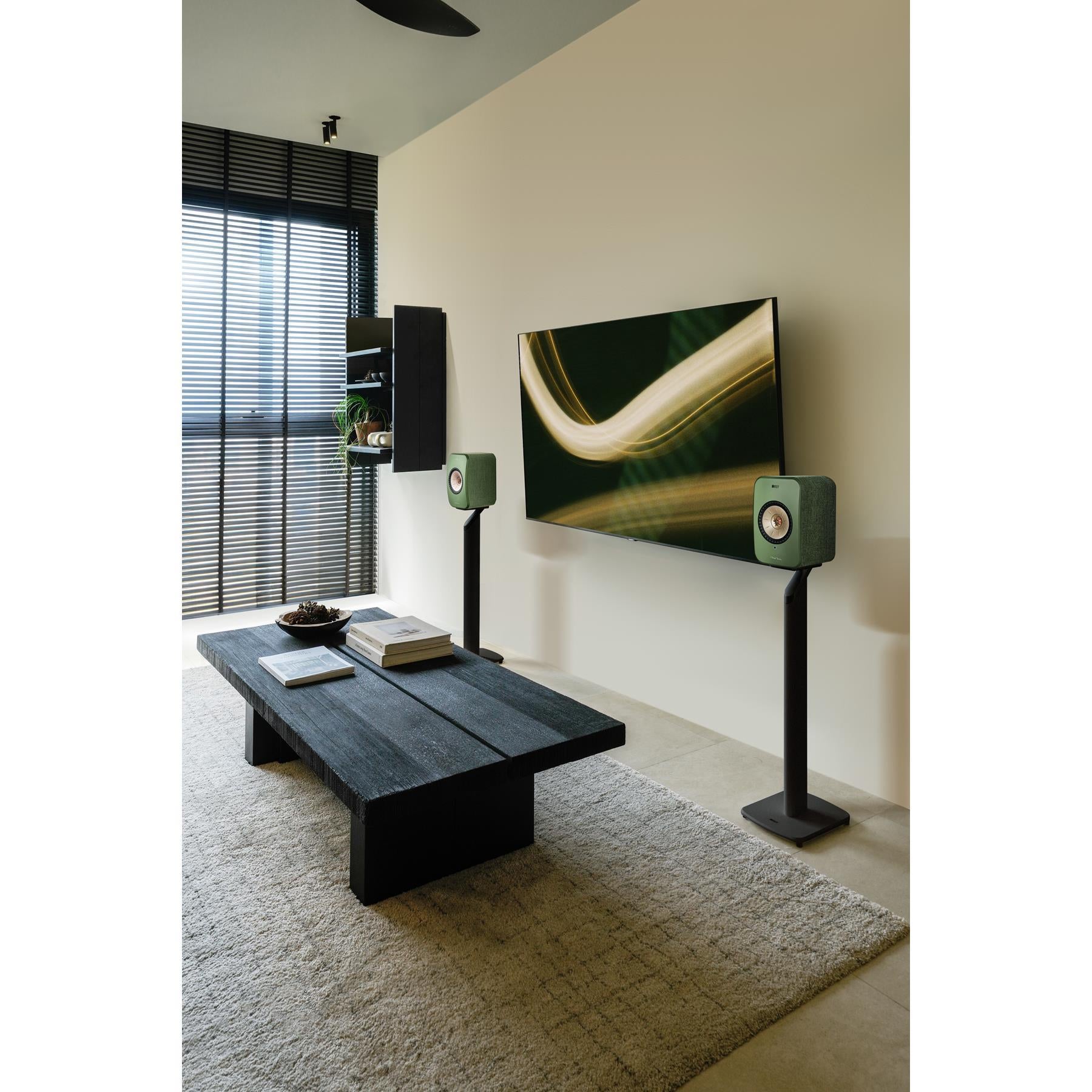 KEF LSX II Wireless HiFi Speakers - Premium Bluetooth Bookshelf Speakers with High Resolution Audio for Home Theater & Music Listening