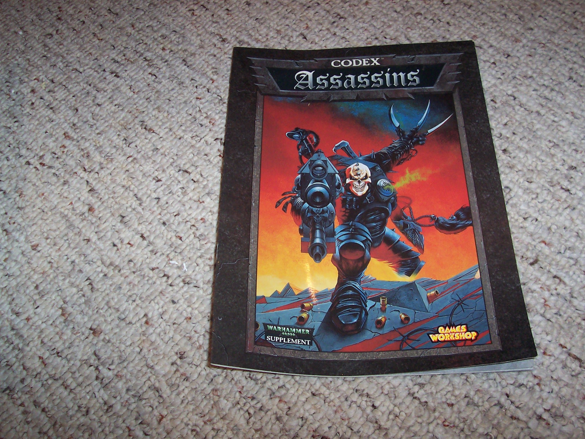 Codex Assassins - Warhammer 40,000 Supplement | Official Rules & Strategies for Assassin Characters | Perfect for Tabletop Gaming & Collectors