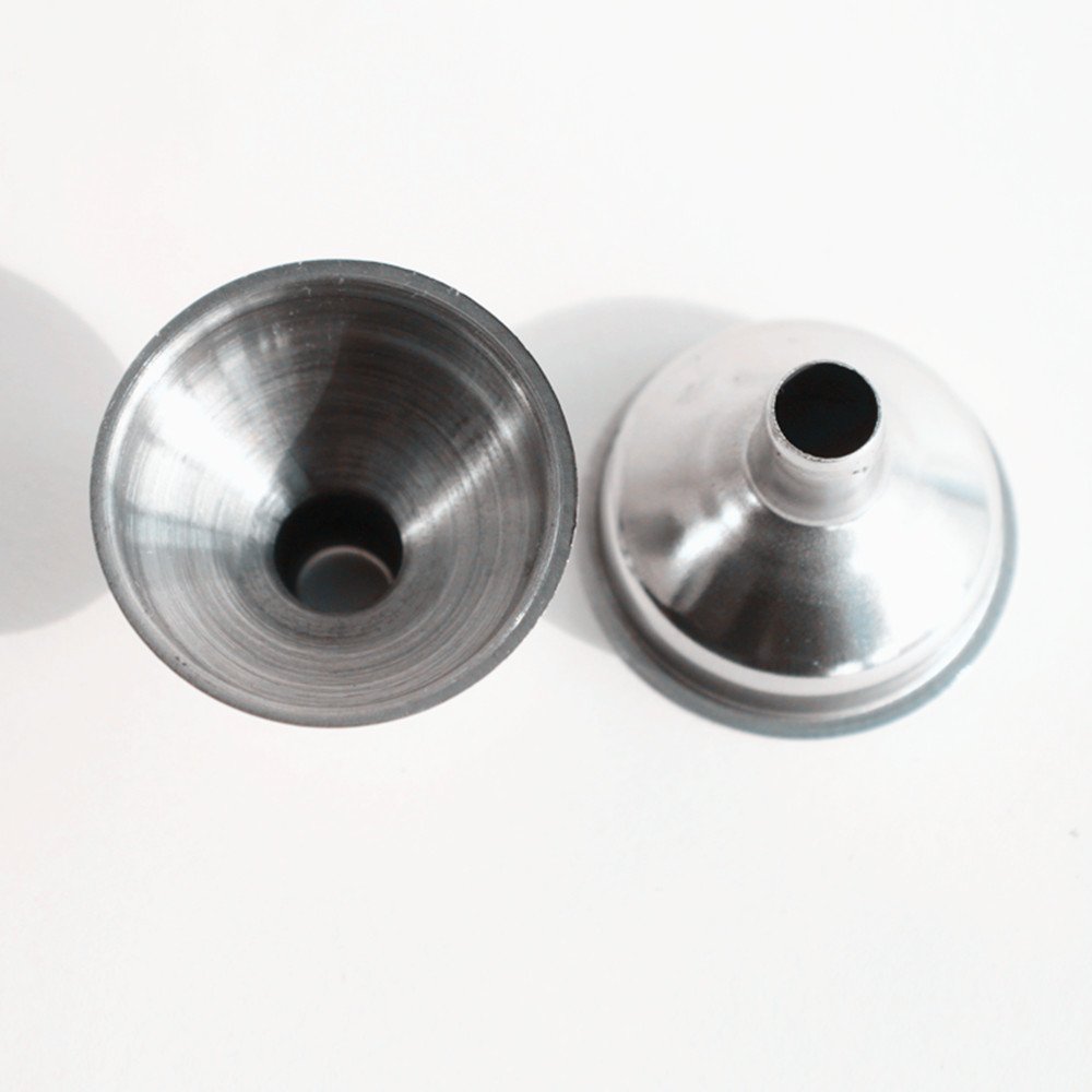 yueton 6-Pack Stainless Steel Mini Funnels for Essential Oil Bottles & Flasks - Perfect for DIY Essential Oils, Spices, and Liquids Transfer