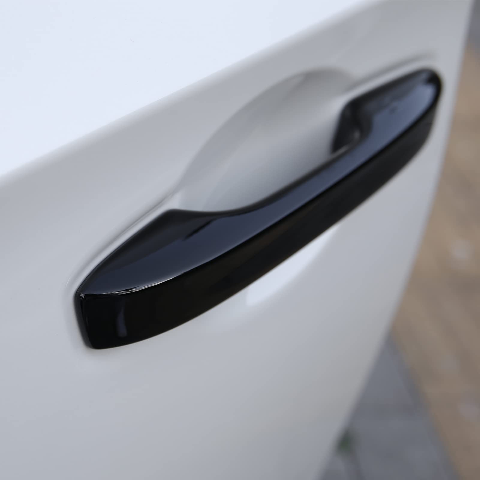 Glossy Black Car Exterior Door Handle Cover Trims Compatible with Honda Civic 2022-2025, Accord CR-V HR-V 2023-2025 | Durable Accessories for Enhanced Vehicle Style & Protection