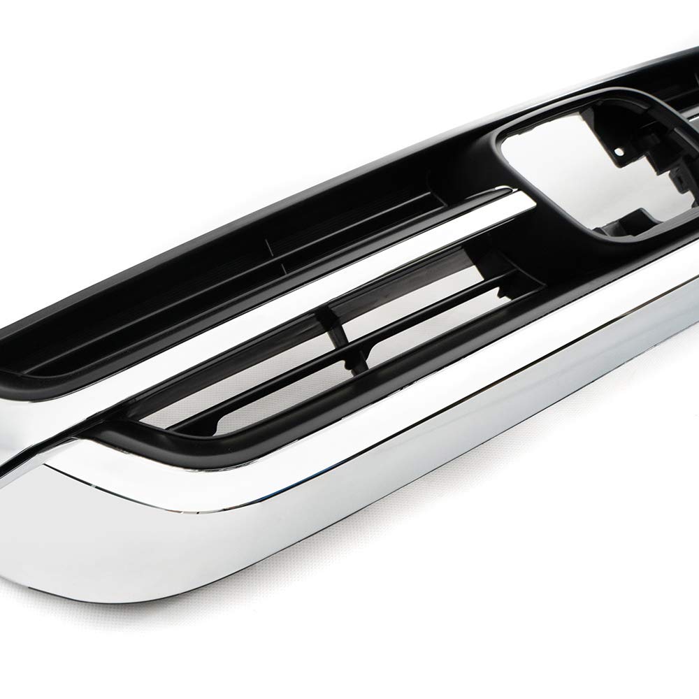Honda CR-V 2010-2011 Front Upper Hood Bumper Grille Replacement - ABS Plastic Compatible with 2010 2011 CRV Models | Durable Auto Body Part for Off-Road & Daily Driving