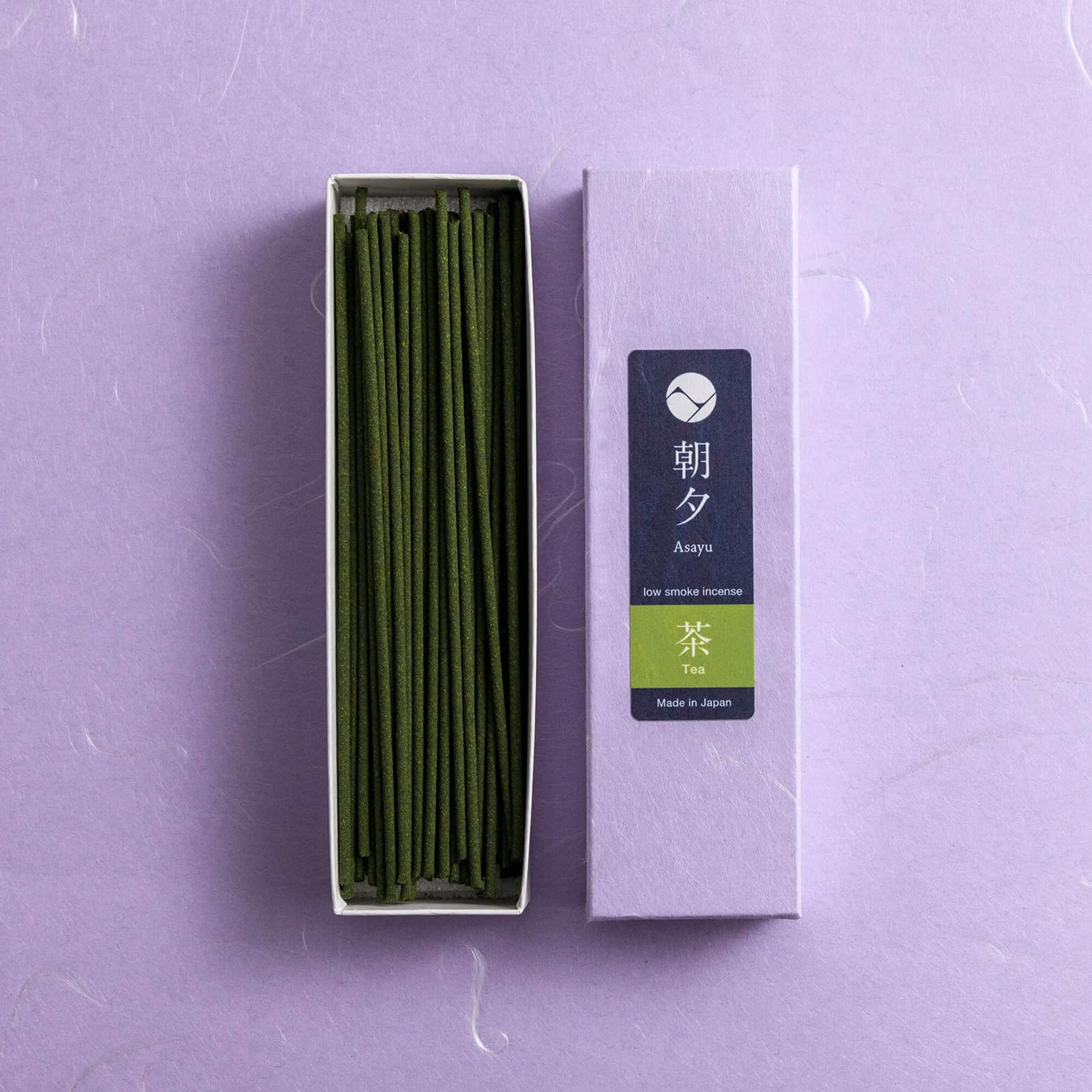 Premium Japanese Matcha Green Tea Incense Sticks - 20g Sample Size | 100% Natural, Low Smoke & Non-Toxic | Made in Japan | Perfect for Meditation, Yoga, Mindfulness & Home Relaxation | Morning Energy Boost & Stress Relief