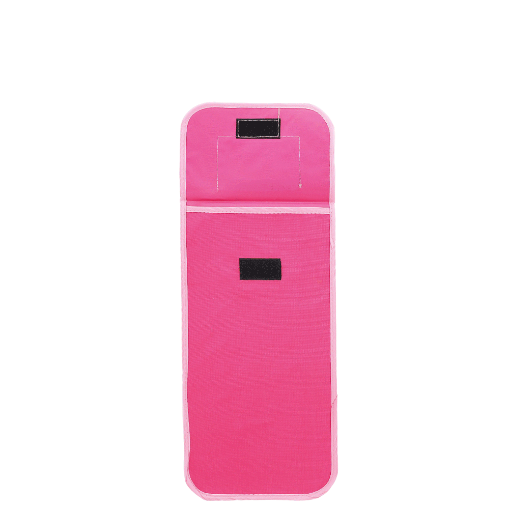 Pink Folding Cane Pouch Bag - Compact Walking Stick Holder for Seniors & Travel - Perfect for Hiking, Shopping, and Outdoor Activities