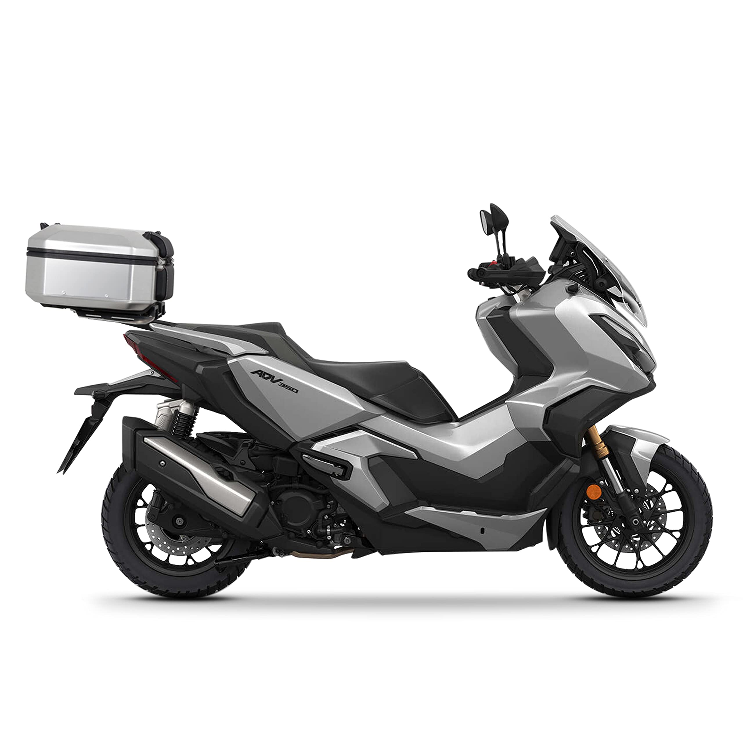SHAD H0FR15ST Motorcycle Top Case Kit - Durable Luggage Storage for Scooters & Bikes | Perfect for Commuting, Travel & Adventure Rides