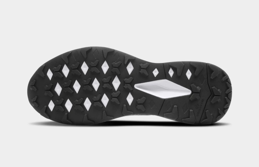 Men's The North Face VECTIV Trail Running Shoes - TNF White & Black for Hiking, Jogging & Outdoor Adventures