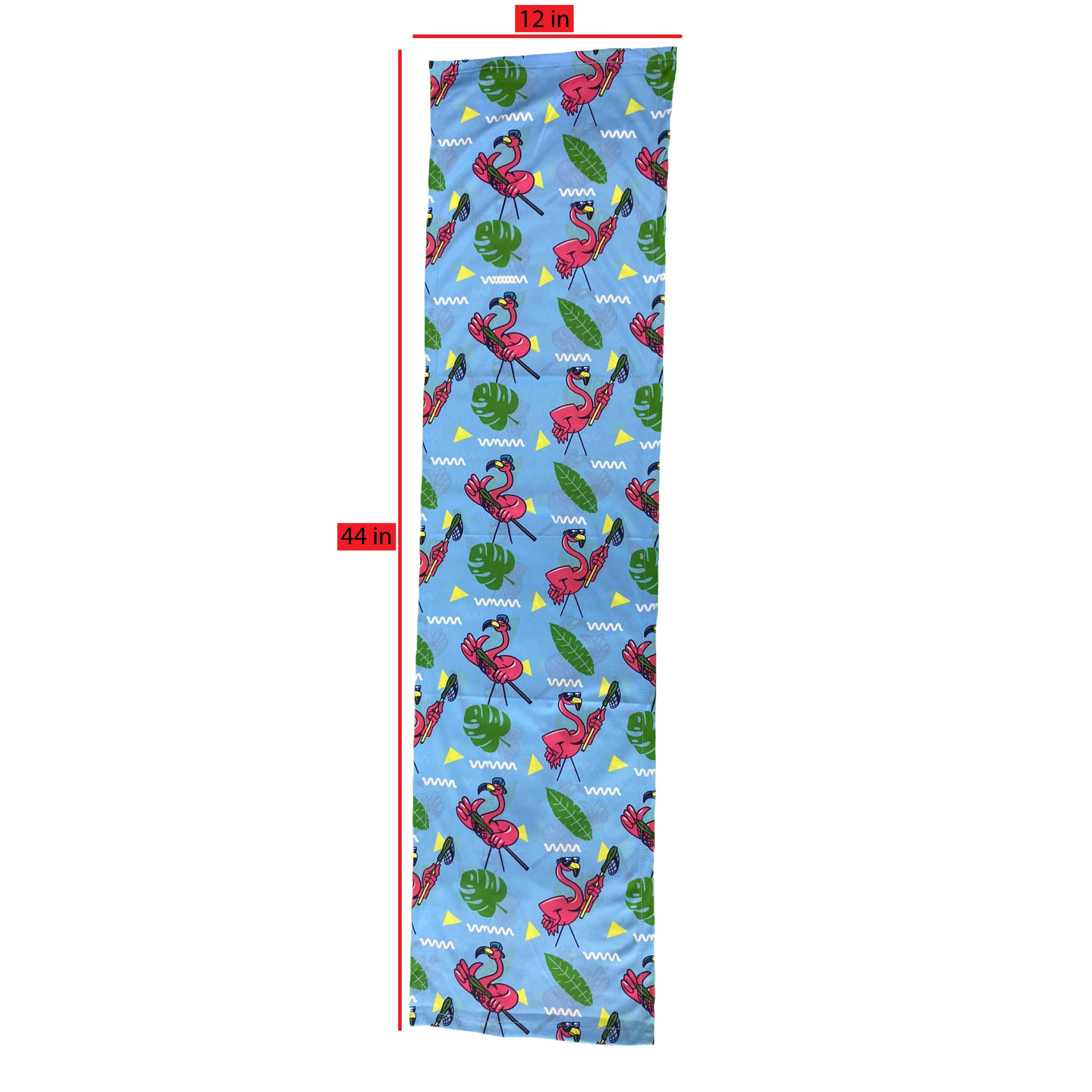 Flamingo Lax Cooling Towel - Instant Cooling Sports Towel for Gym, Running & Outdoor Activities - Stay Cool in Hot Weather
