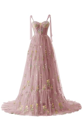 Floor Length-dusty Rose