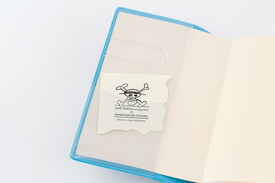 Hobonichi Techo 2025 ONE PIECE A6 Planner Cover - Banquet Blue Edition | Original Size Japanese Diary Cover for Anime Fans | Perfect for Daily Planning, Journaling & Gift Giving