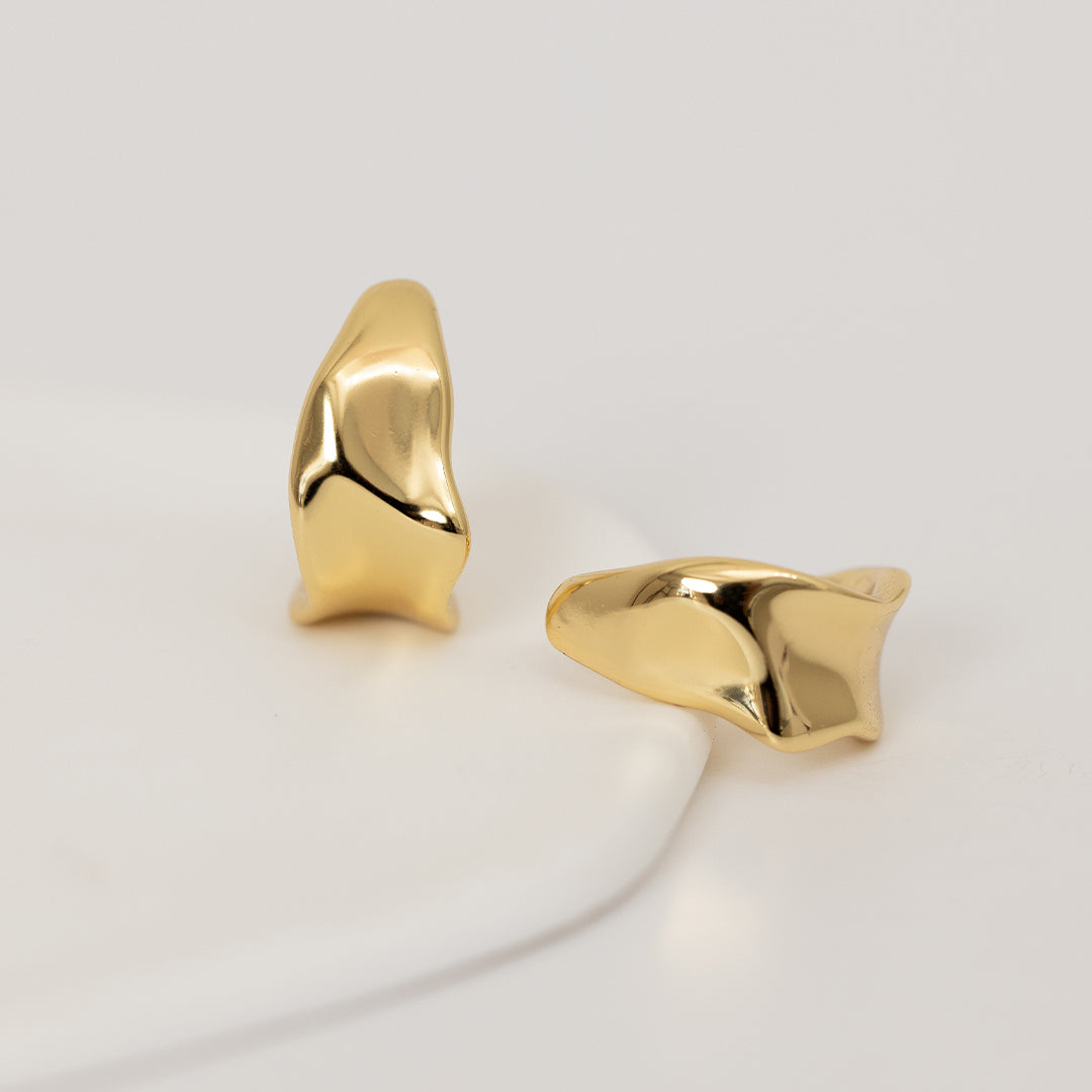 Stylish Maya Hoops Earrings for Women - Gold & Silver Dangle Hoop Earrings for Everyday Wear | Perfect for Parties, Work & Casual Outfits