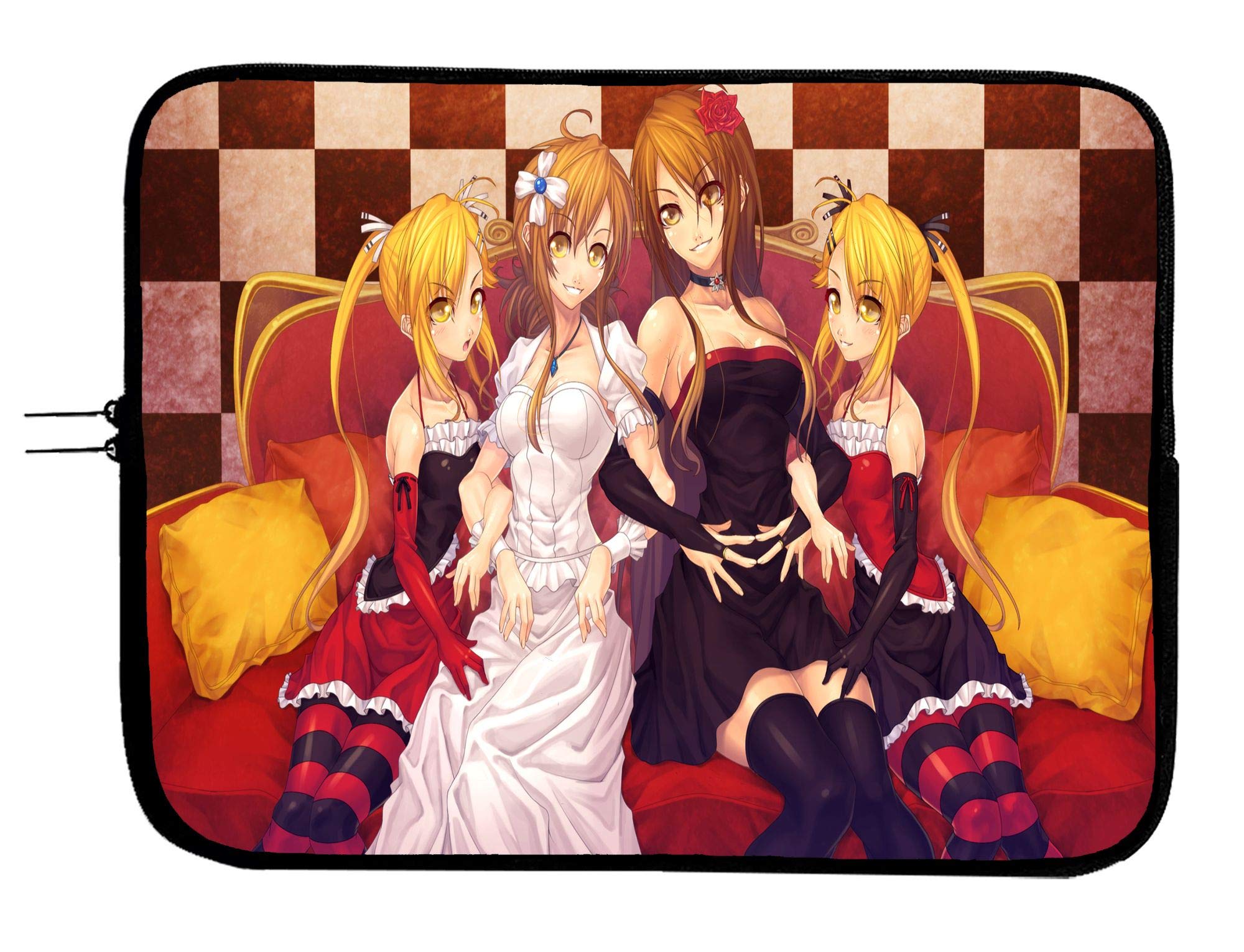 Nyan Koi Anime Laptop Sleeve Bag 11 Inch - Protective Tablet & Notebook Case for 11.6 Inch Devices - Cute Anime Computer Accessory - Perfect for School, Work & Travel