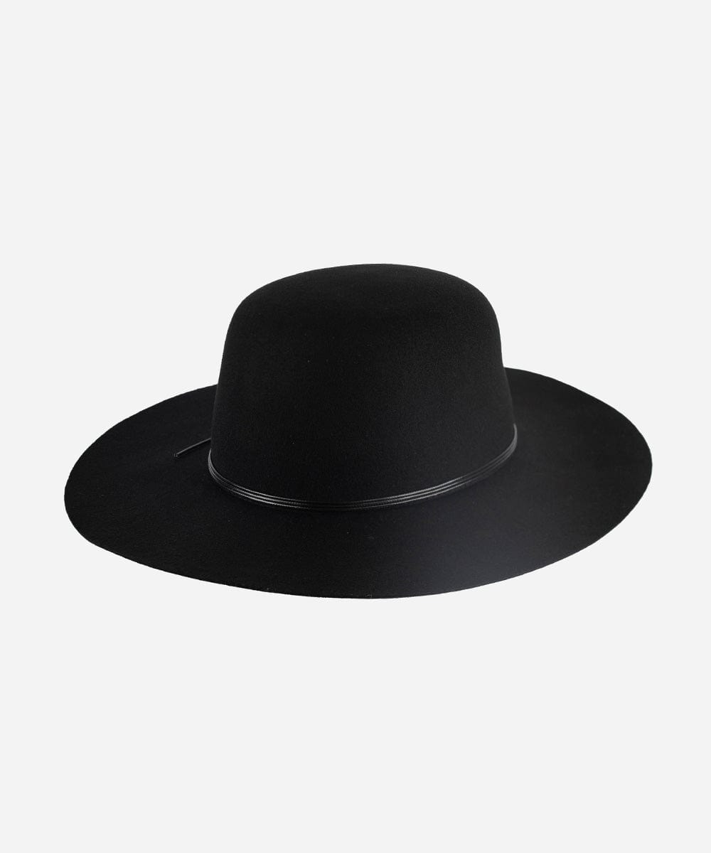 Rue Open Crown Hat for Women - Stylish Summer Sun Hat with Wide Brim - Perfect for Beach, Garden, and Outdoor Activities