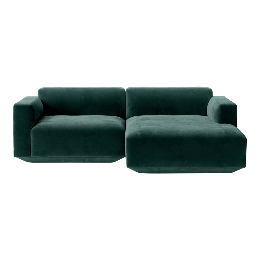 Develius Models B & C Sofa with Chaise Lounge - Modern Sectional Couch for Living Room, Lounge & Family Room Comfort
