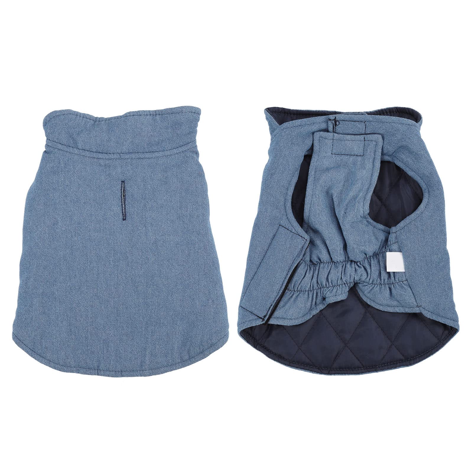 Warm Reversible Windproof Dog Winter Coat - Sleeveless Vest for Cold Weather | Perfect for Outdoor Walks, Hiking & Winter Adventures