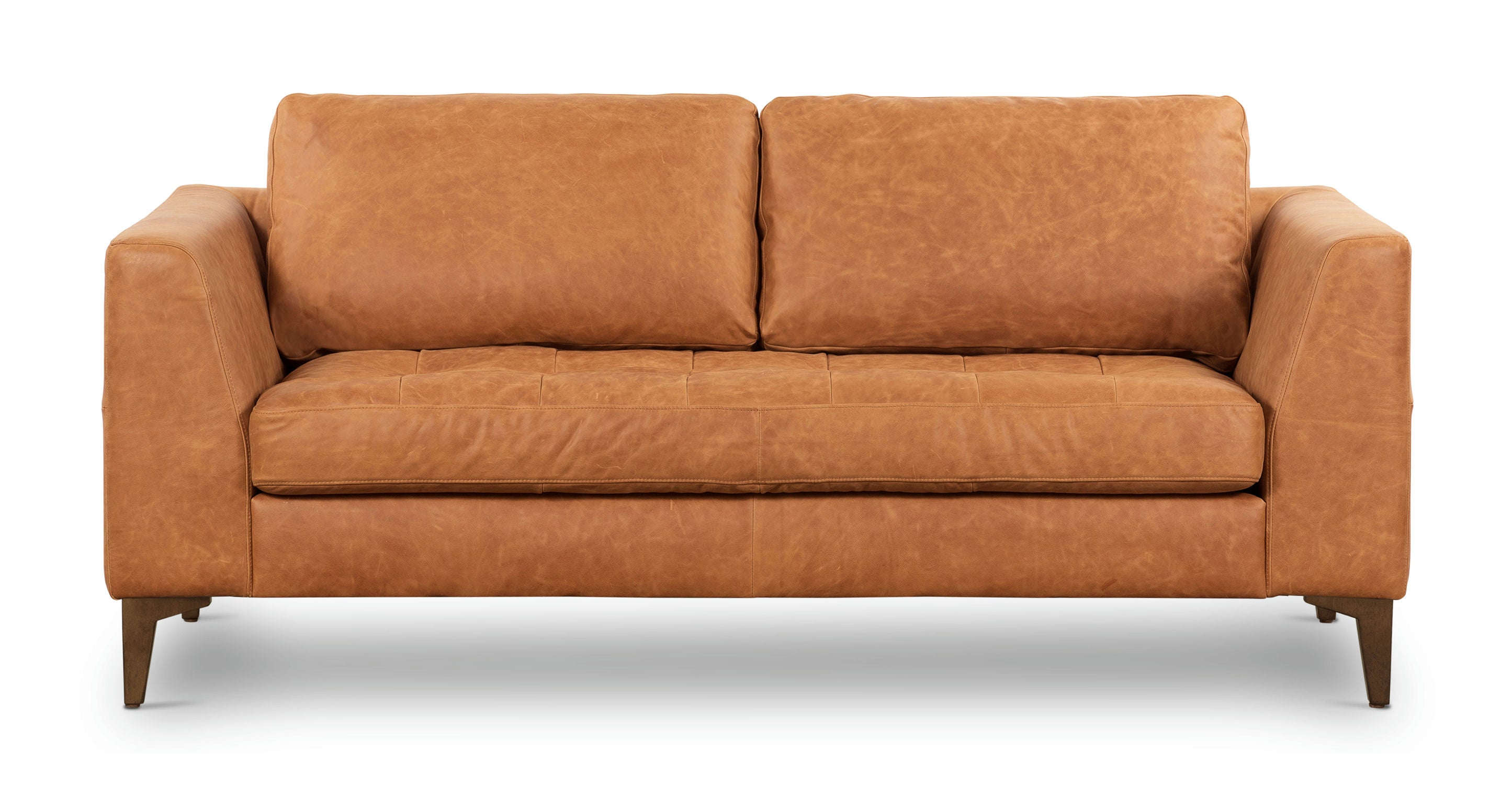 Modern 3-Seater Apartment Sofa - Calle 75 Collection | Comfortable Fabric Couch for Small Spaces | Perfect for Living Rooms, Studios & Lofts