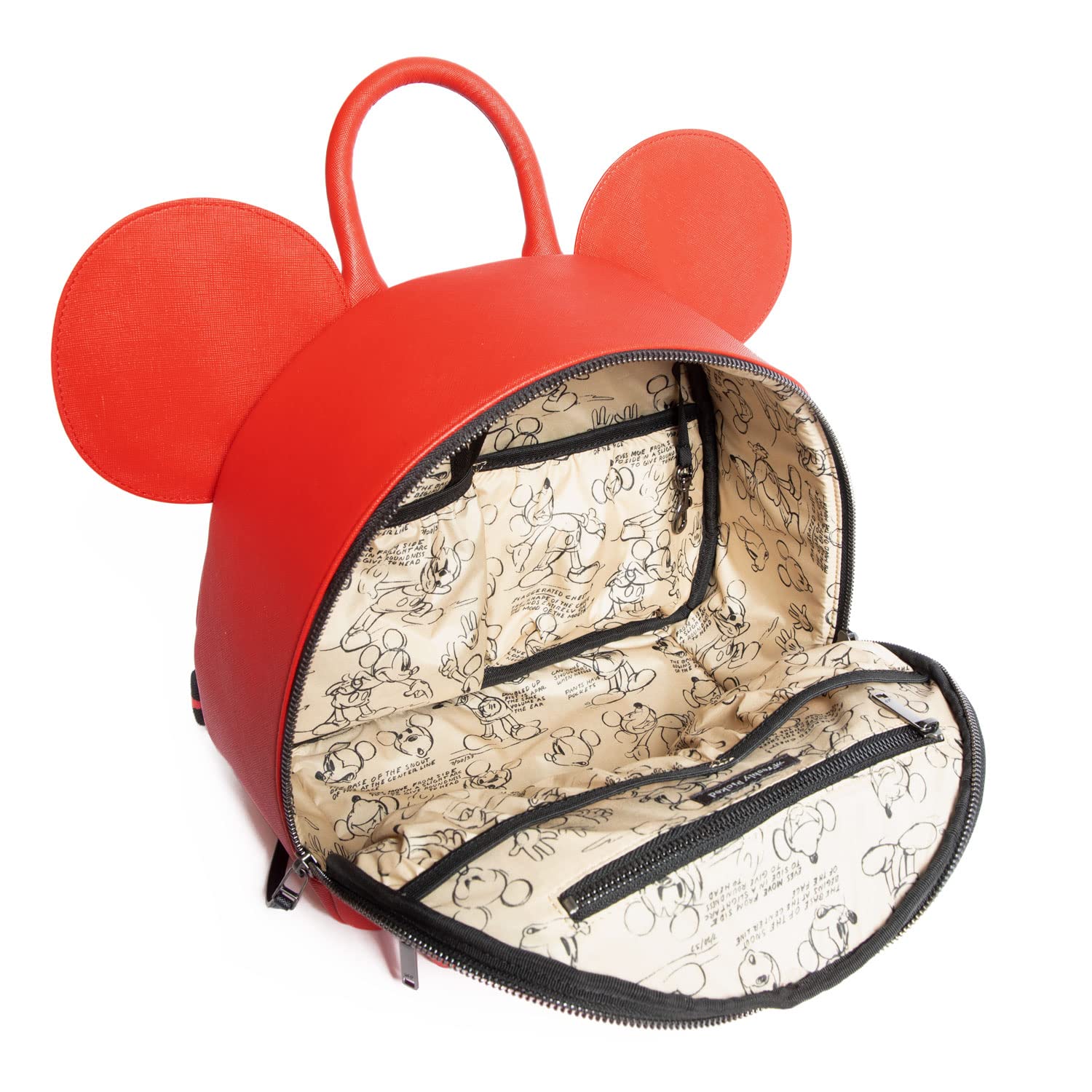 Freshly Picked Anaheim Backpack - Rouge Mickey Style | Durable & Stylish Disney-Themed Backpack for School, Travel & Everyday Use