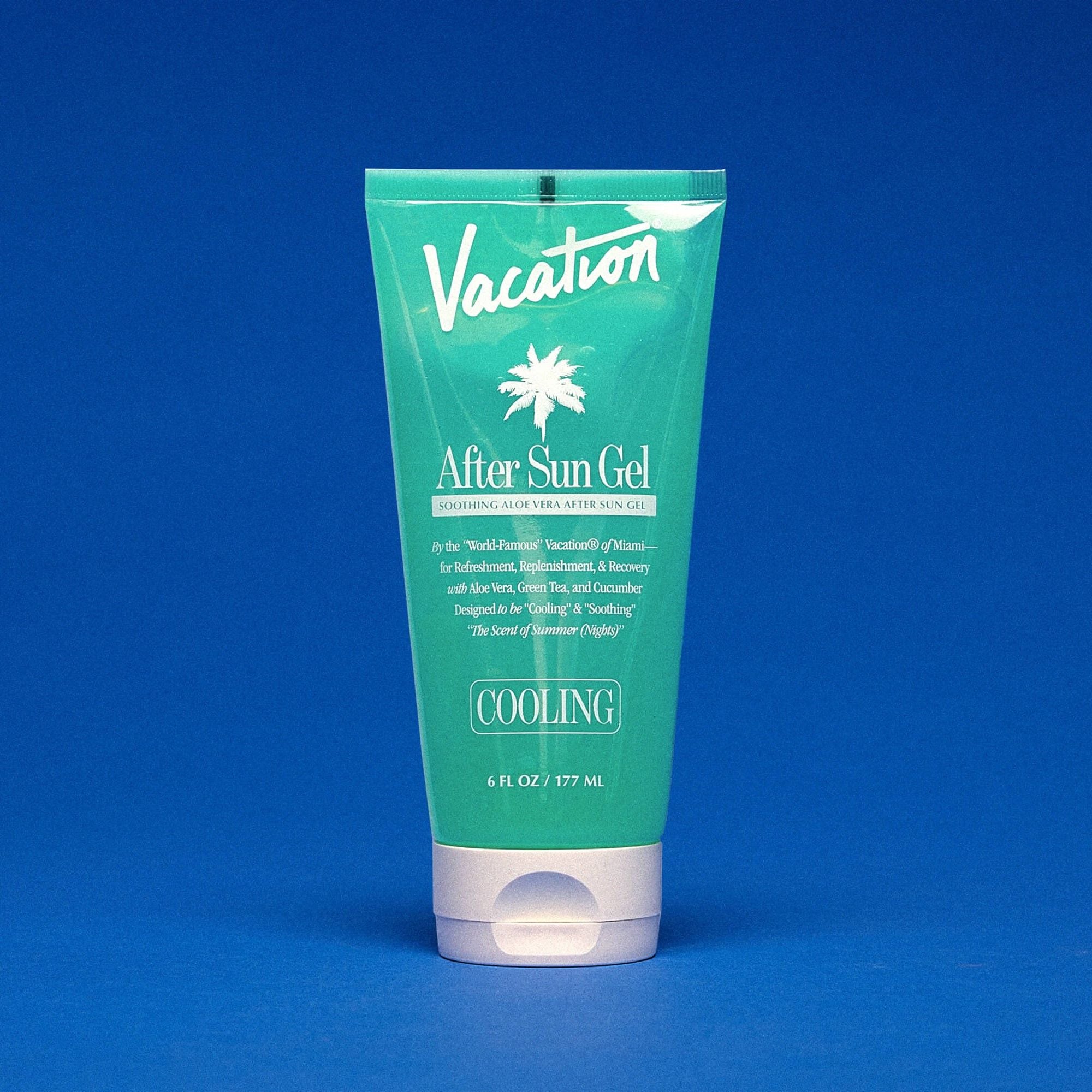 Best Vacation After Sun Gel - Soothing Aloe Vera & Vitamin E for Sunburn Relief - Perfect for Beach, Pool, and Outdoor Activities