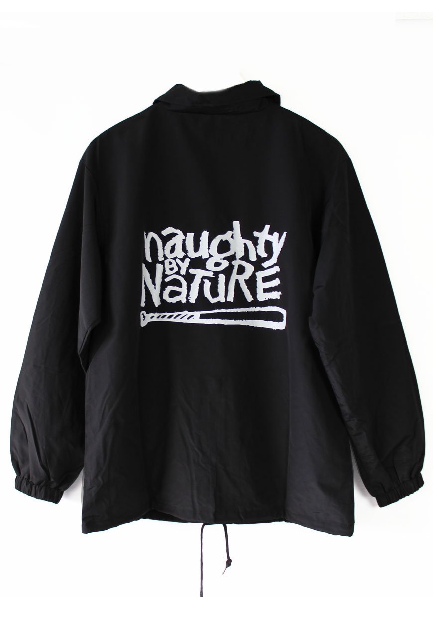 Naughty by Nature Coach Jacket - Stylish Windbreaker for Men & Women | Lightweight Outdoor Sports Jacket for Running, Hiking & Streetwear Fashion