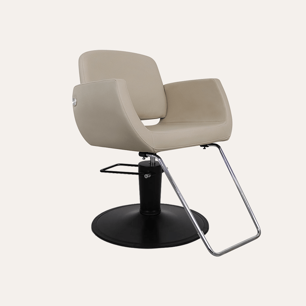 Professional Denver Salon Chair for Hair Styling & Barbering - Heavy Duty Hydraulic Beauty Salon Chair with Adjustable Height & Swivel Base - Perfect for Hair Salons, Barber Shops & Home Use