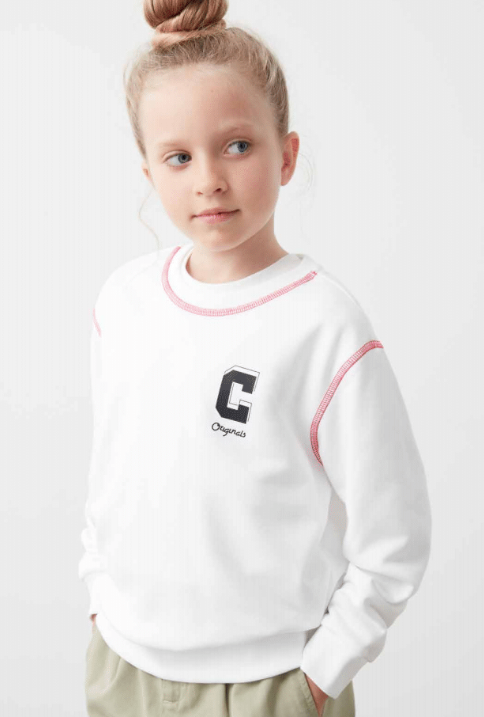 COLMAR Crew Neck Top for Kids (4-12 Years) - Soft Cotton Comfortable T-Shirt for School, Play & Everyday Wear