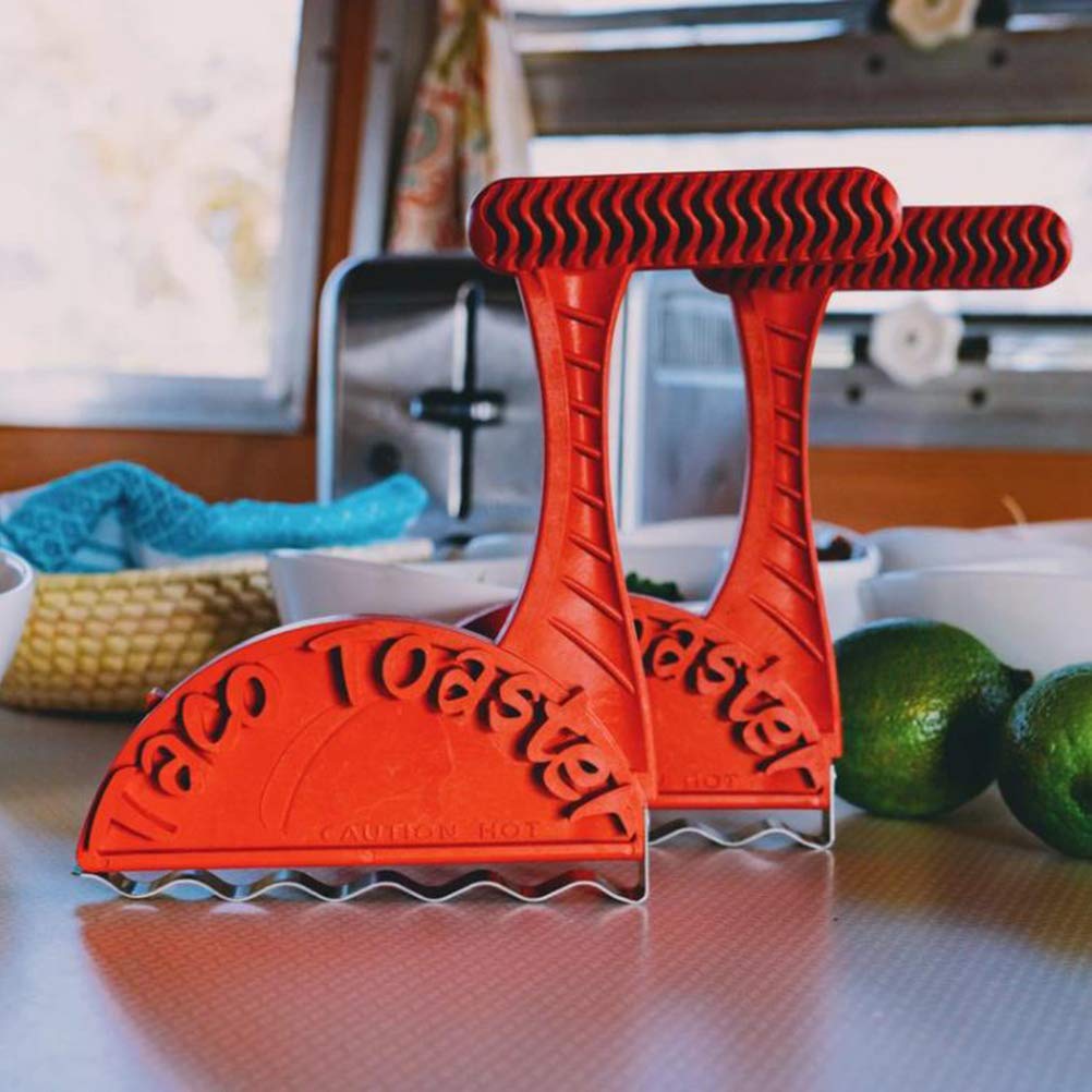 Healthy Tortilla Shell Maker - Plastic Shell Making Tool for Crispy, Fresh & Homemade Tortillas - Dishwasher Safe Kitchen Gadget for Tacos, Burritos & Nachos - Fits All Standard Tortilla Presses
