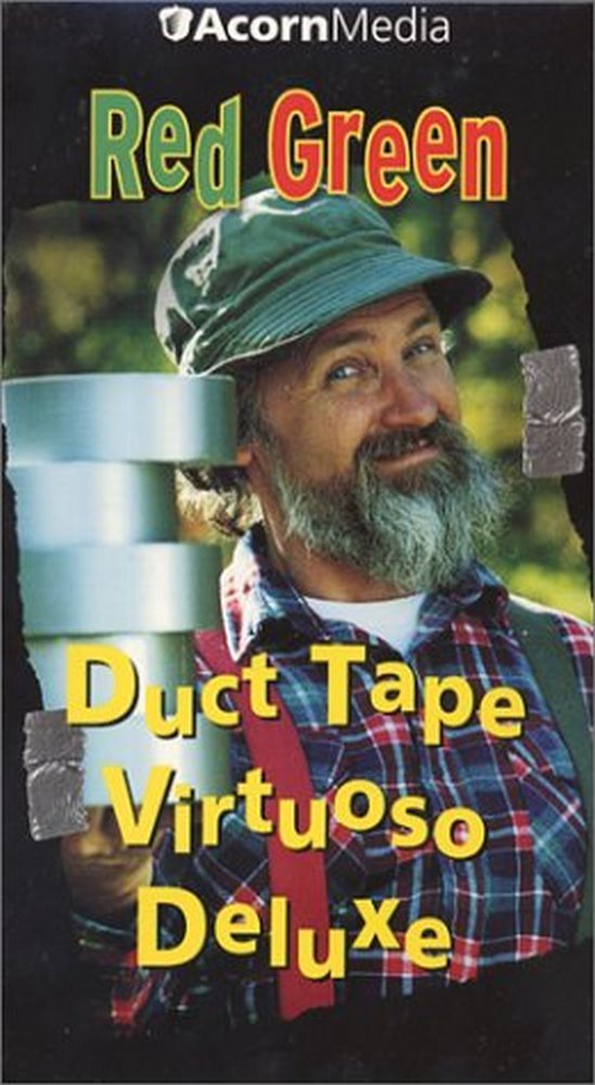 Red Green - Duct Tape Virtuoso Deluxe VHS Tape | DIY Repair & Crafting | Perfect for Home Improvement, Outdoor Gear Fixes & Creative Projects
