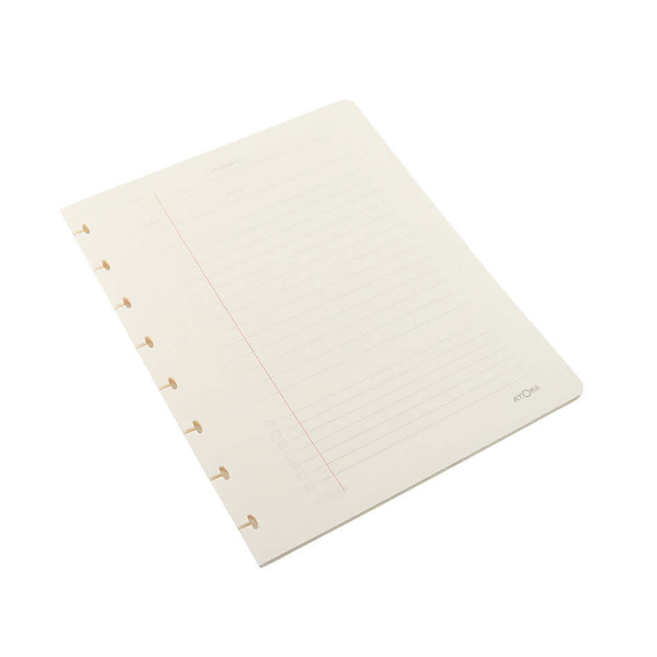 Atoma Meeting Notebook Refill - 165 x 210mm (6.5 x 8.3 inches) - Compatible with Atoma Discbound System - Perfect for Office Meetings, Note Taking & Business Planning