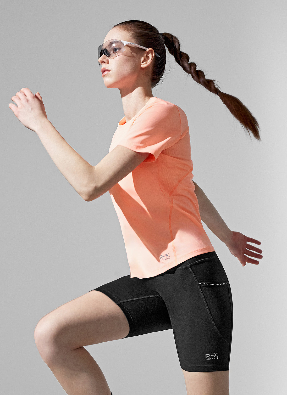 RX Mesh Mix Standard Fit Short Sleeve T-Shirt for Men - Breathable Athletic Workout Top for Gym, Running & Outdoor Activities