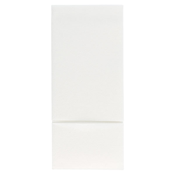Disposable Paper Buffet Napkins - Linen-Like Texture, 40-Pack White | Perfect for Parties, Weddings & Catering Events