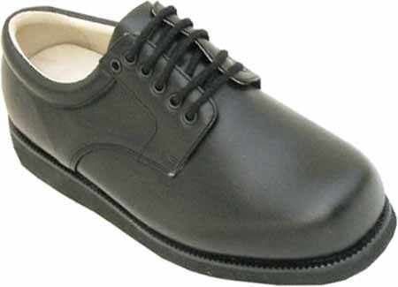Mt. Emey 9501 Men's Black Dress Casual Shoes - Wide Width 6 4E - Comfortable for Office, Wedding & Formal Events