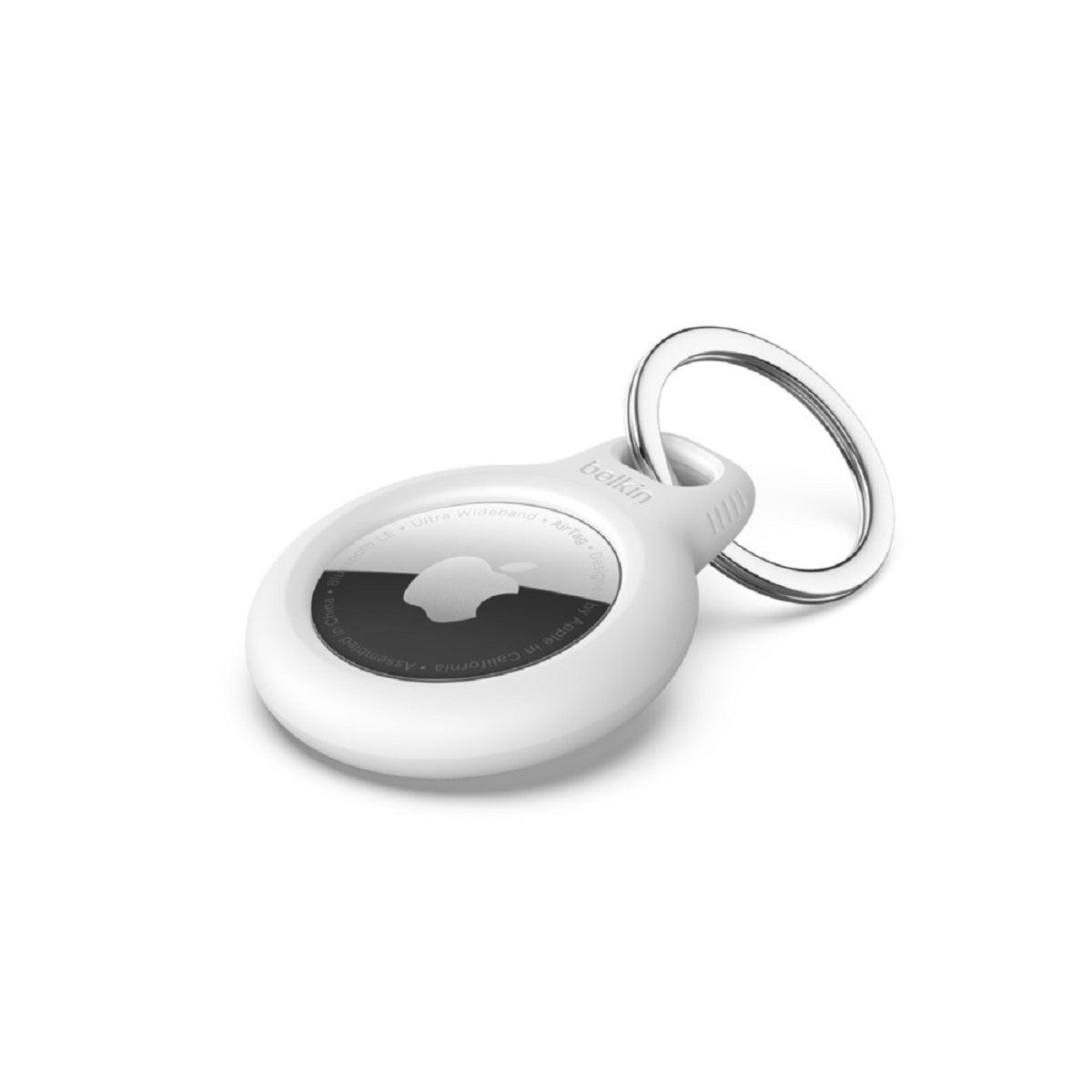 Belkin AirTag Holder with Keychain - Durable Protective Case for Apple AirTag - Perfect for Keys, Bags & Luggage Tracking