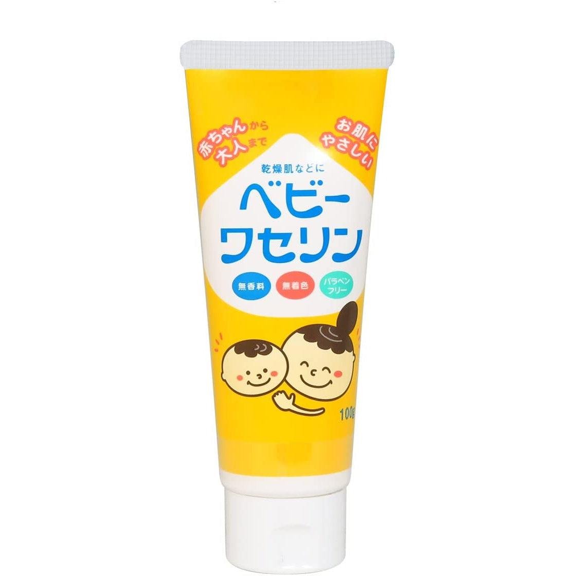 Kenei Baby Vaseline Ointment 100g - Moisturizing Cream for Dry Skin & Diaper Rash Relief - Perfect for Newborns, Infants & Sensitive Skin Care